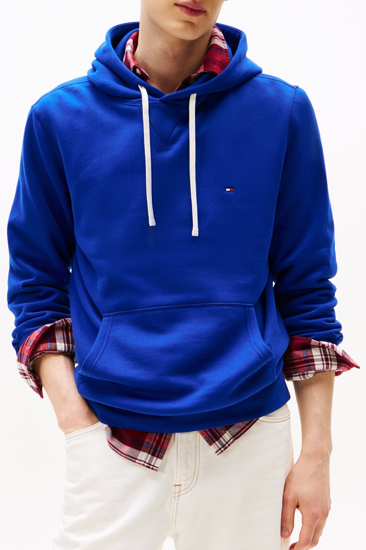 ESS SEASONAL FLEECE RELAXED FIT SWEATSHIRT WEDGE BLUE 1