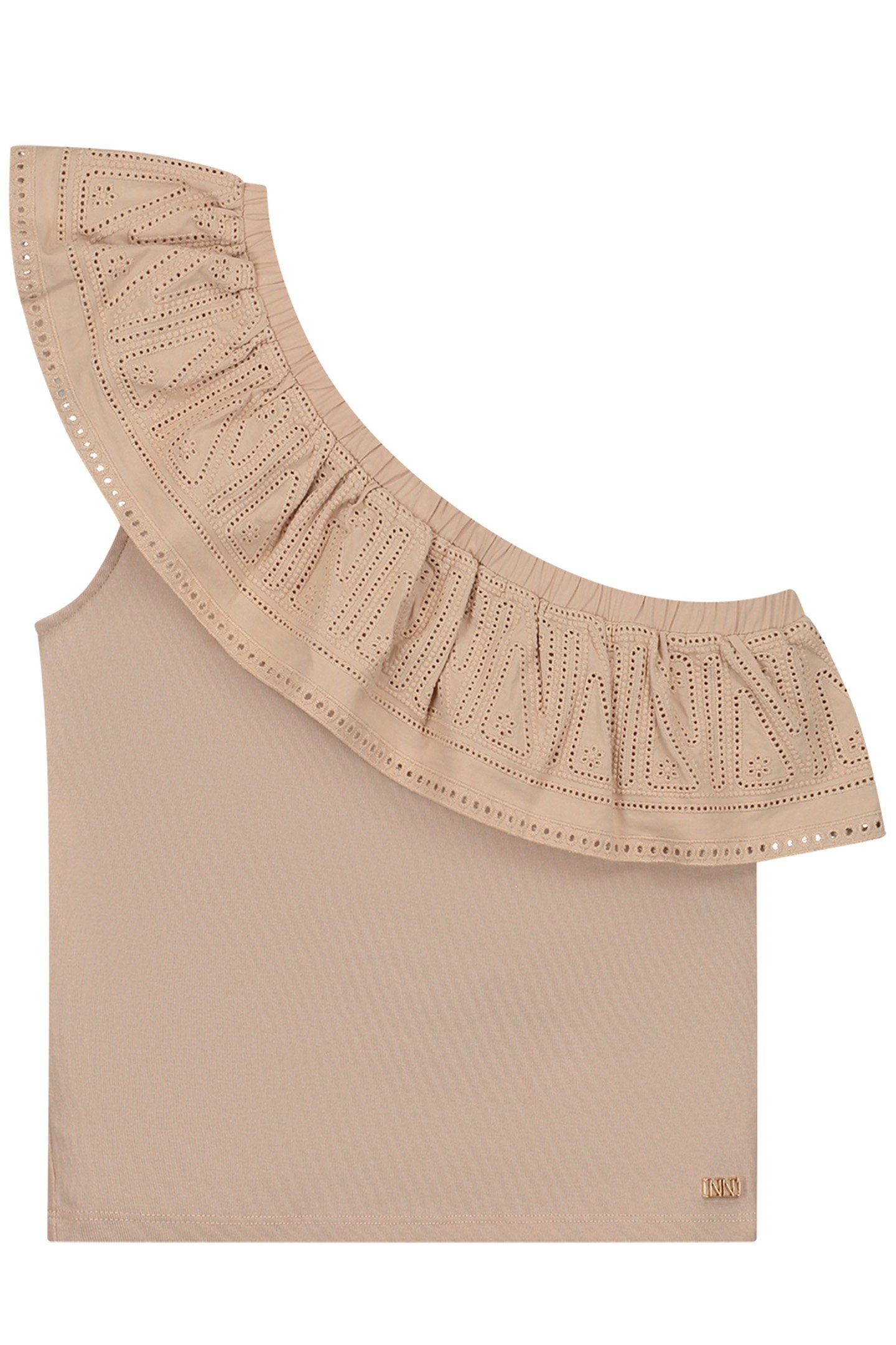 SHANTI ONE SHOULDER TOP HUMMUS 2