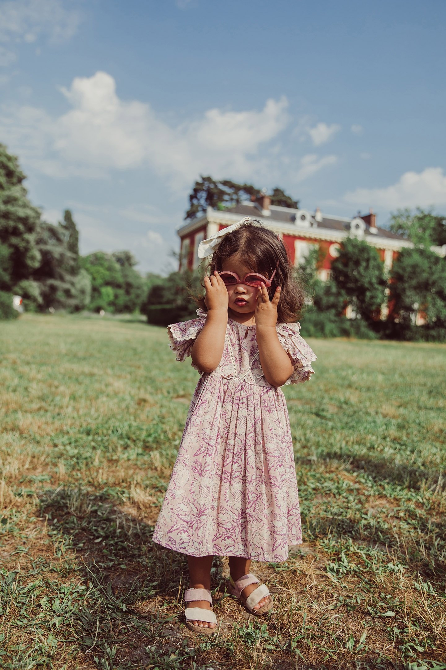 DRESS SILOE PINK DAISY GARDEN 1