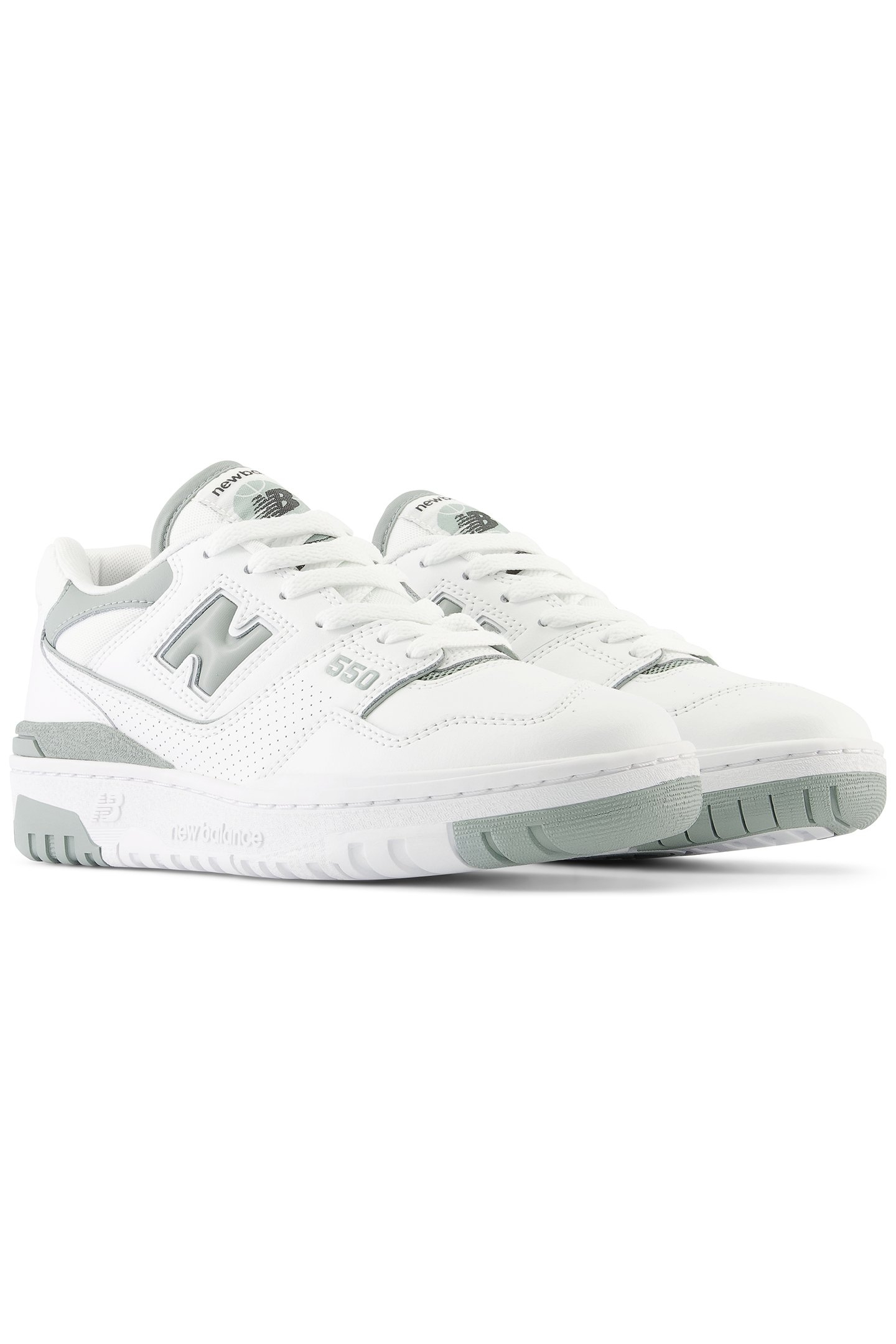 BBW550BG SNEAKERS IN WHITE & GREY 2