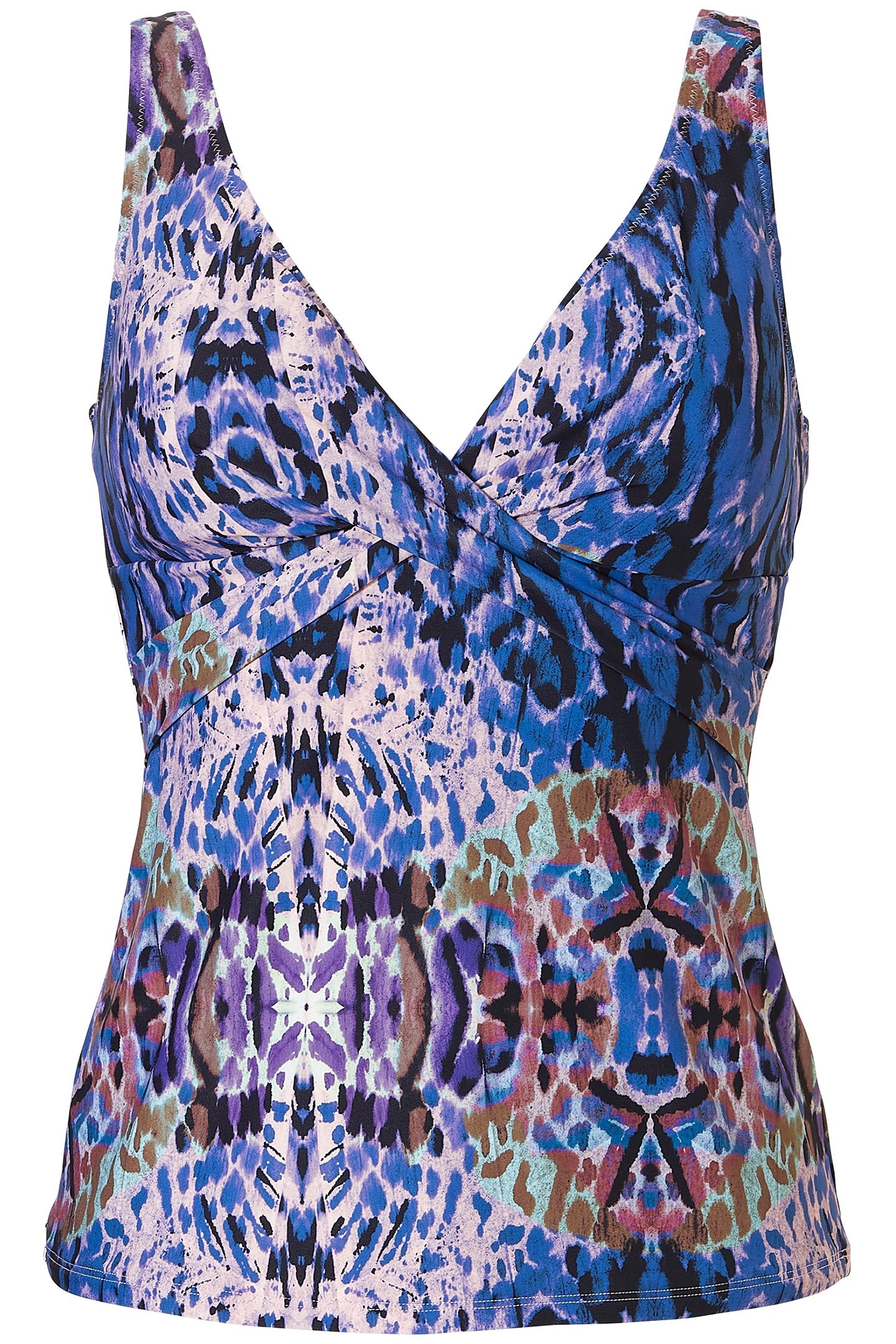 SW TANKINI WF TSHIRT AMBER TANKINI ZANZ BLUE/PINK 1