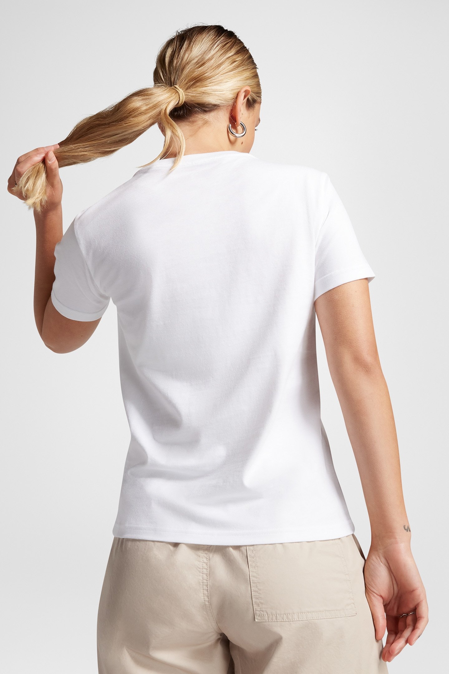 CHUCK TAYLOR PATCH T-SHIRT WHITE 2