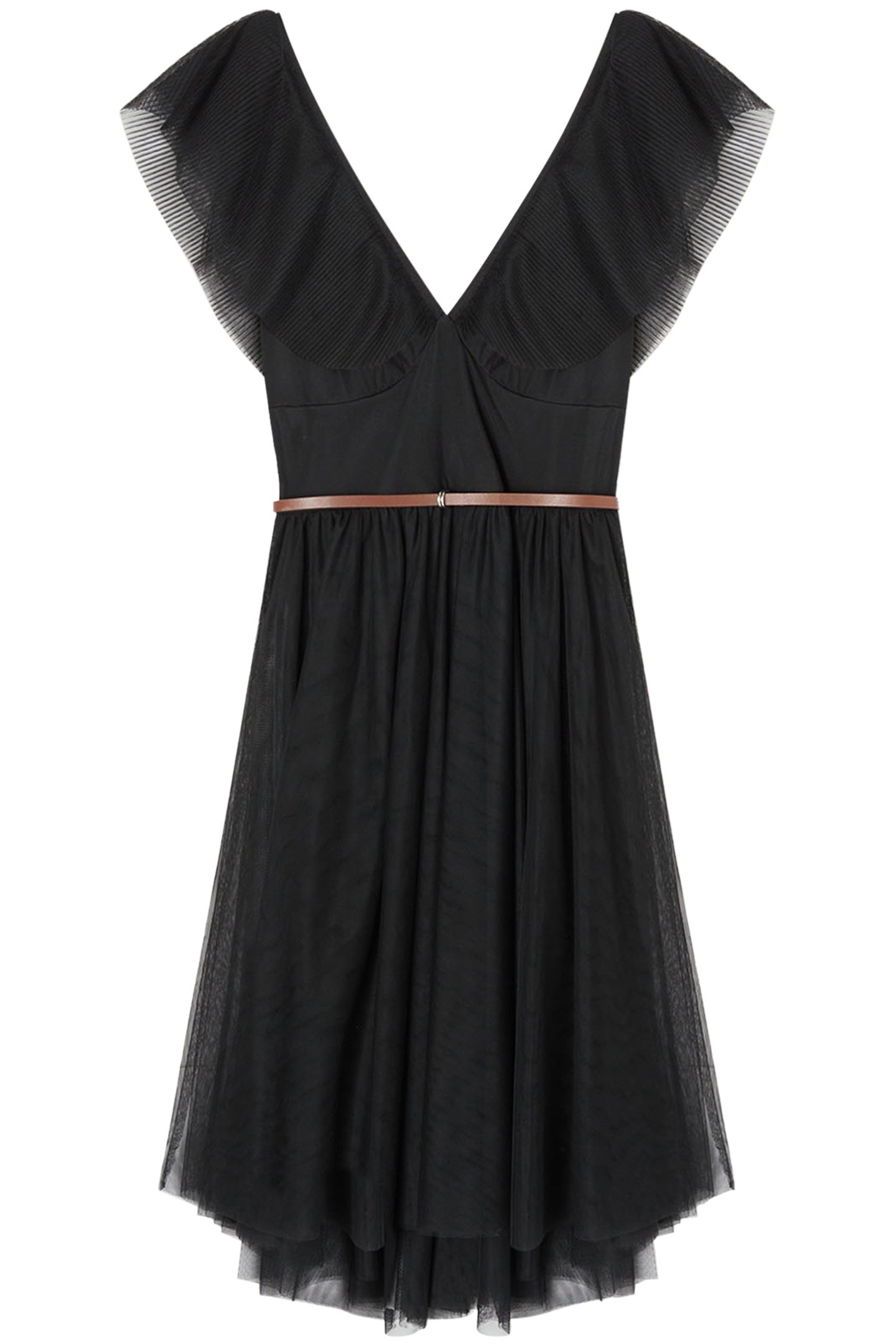 SHORT TULLE DRESS BLACK 3