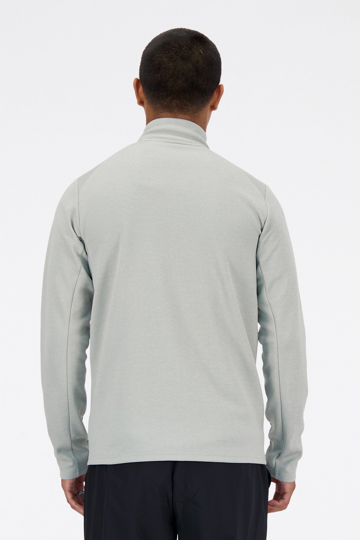 TECH KNIT FULL ZIP SPORTS JACKET IN GREY 2