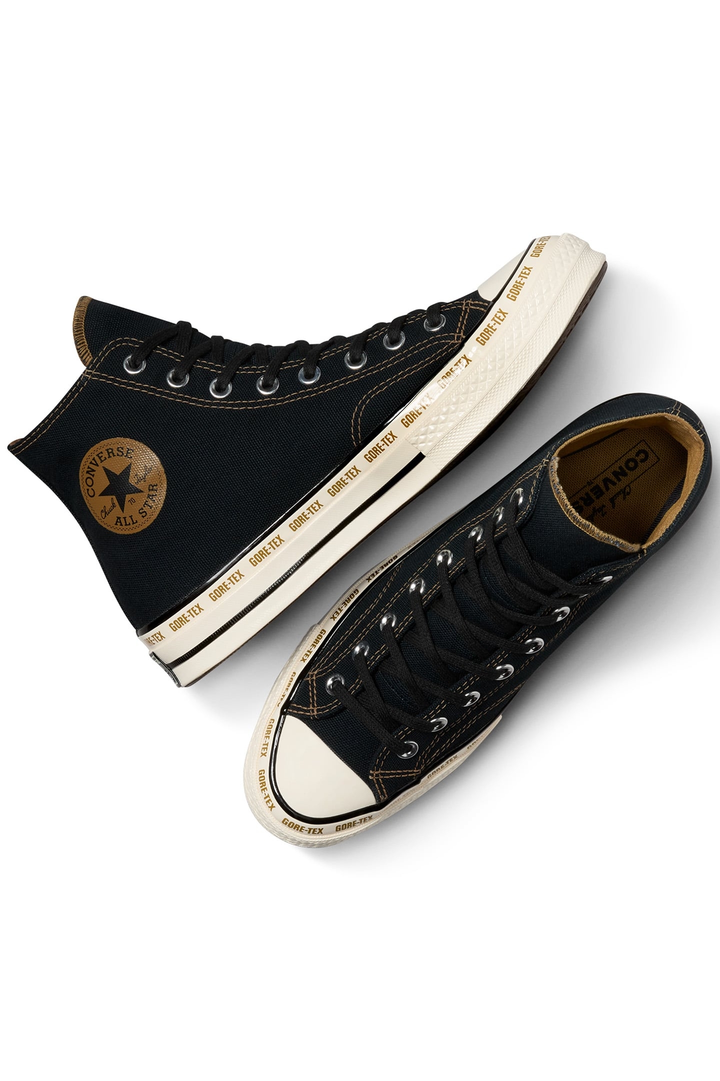 CHUCK 70 GORE-TEX BLACK/TOADSTOOL TAN/EGRET 3