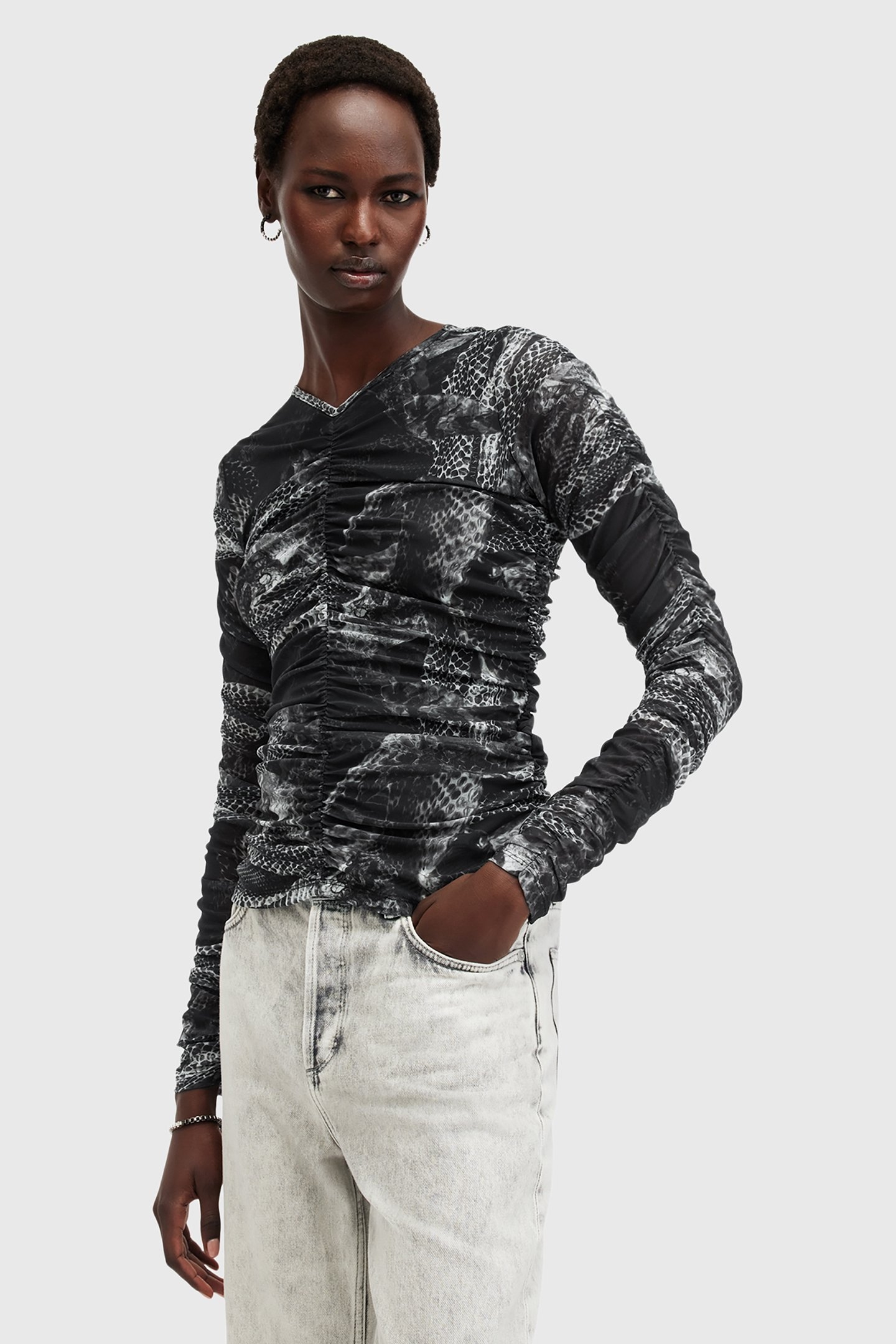 KEIKO MESH TOP EVOLVE SLATE GREY 6