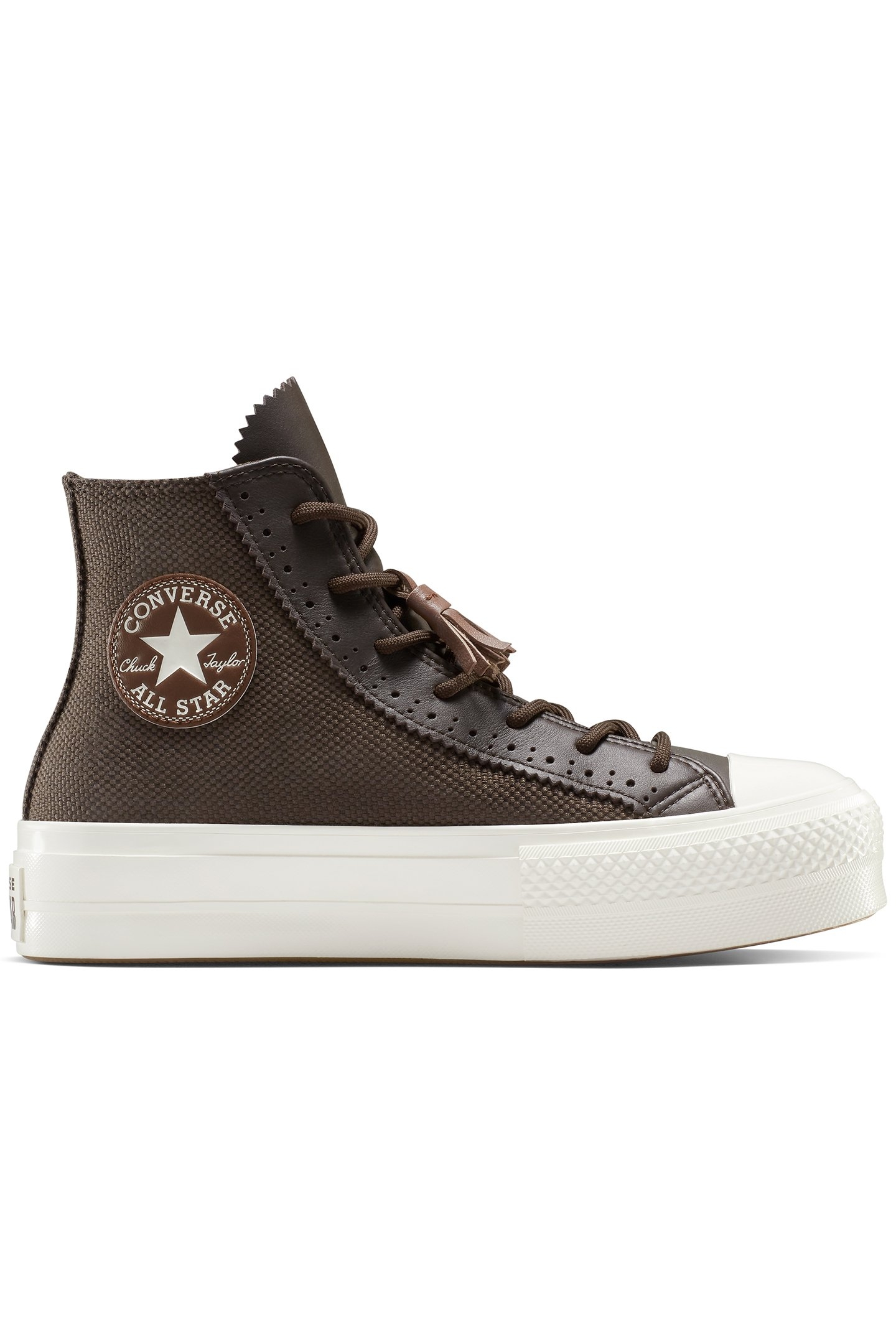 CHUCK TAYLOR ALL STAR LIFT PLATFORM TASSELS FRESH BREW/EGRET 1