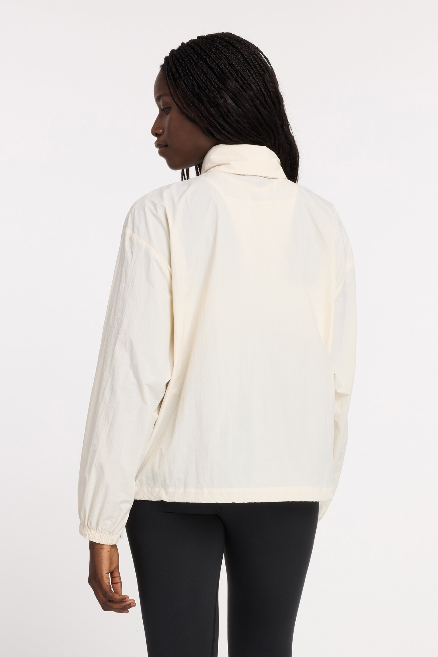 PACKABLE JACKET IN CREAM 2