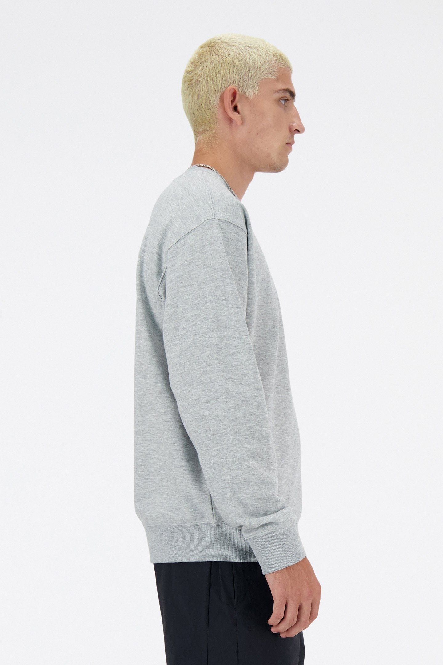 NB CREW NECK SWEATSHIRT IN GREY 3