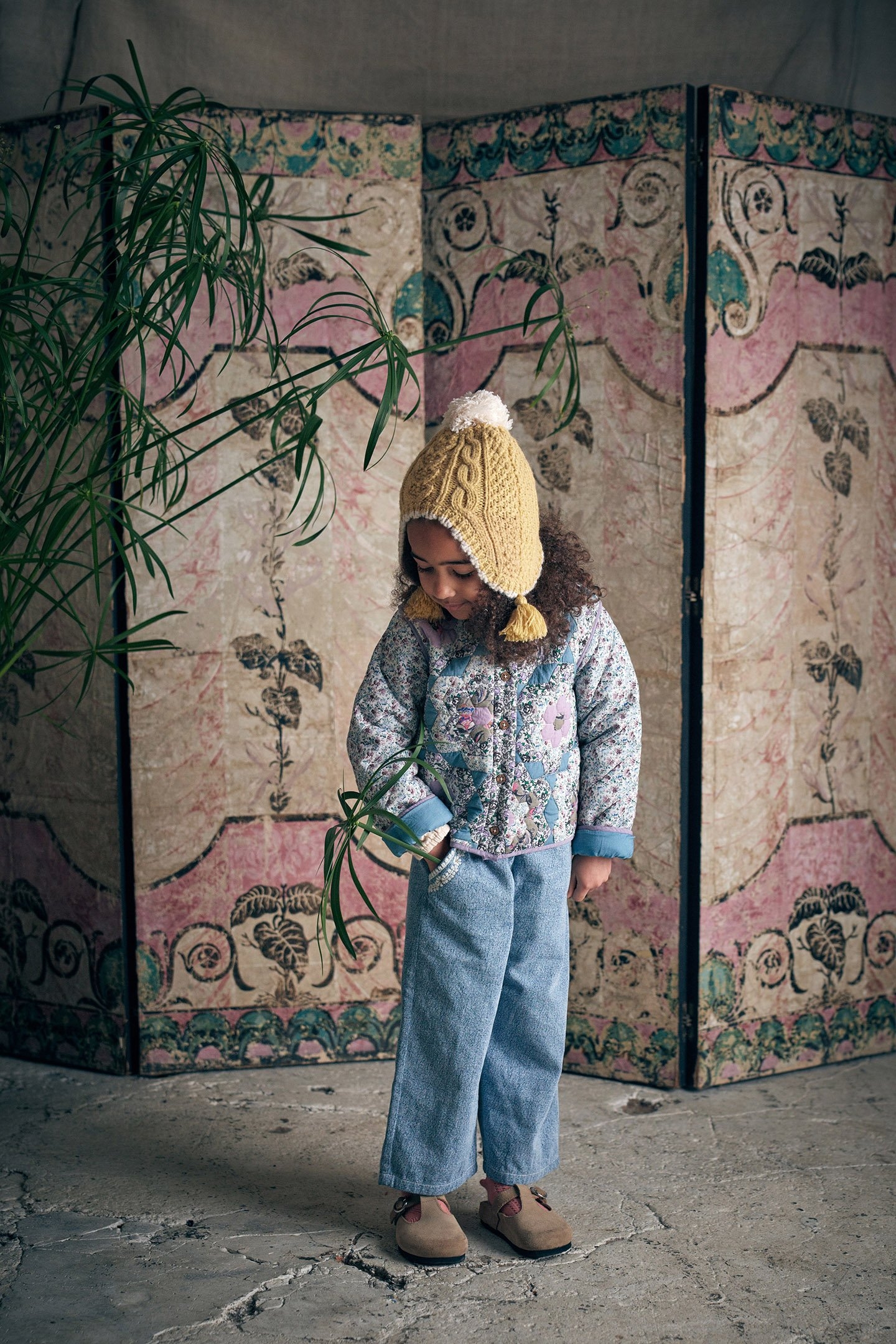 JACKET AMALINA MULTICO FLOWER PATCH 1