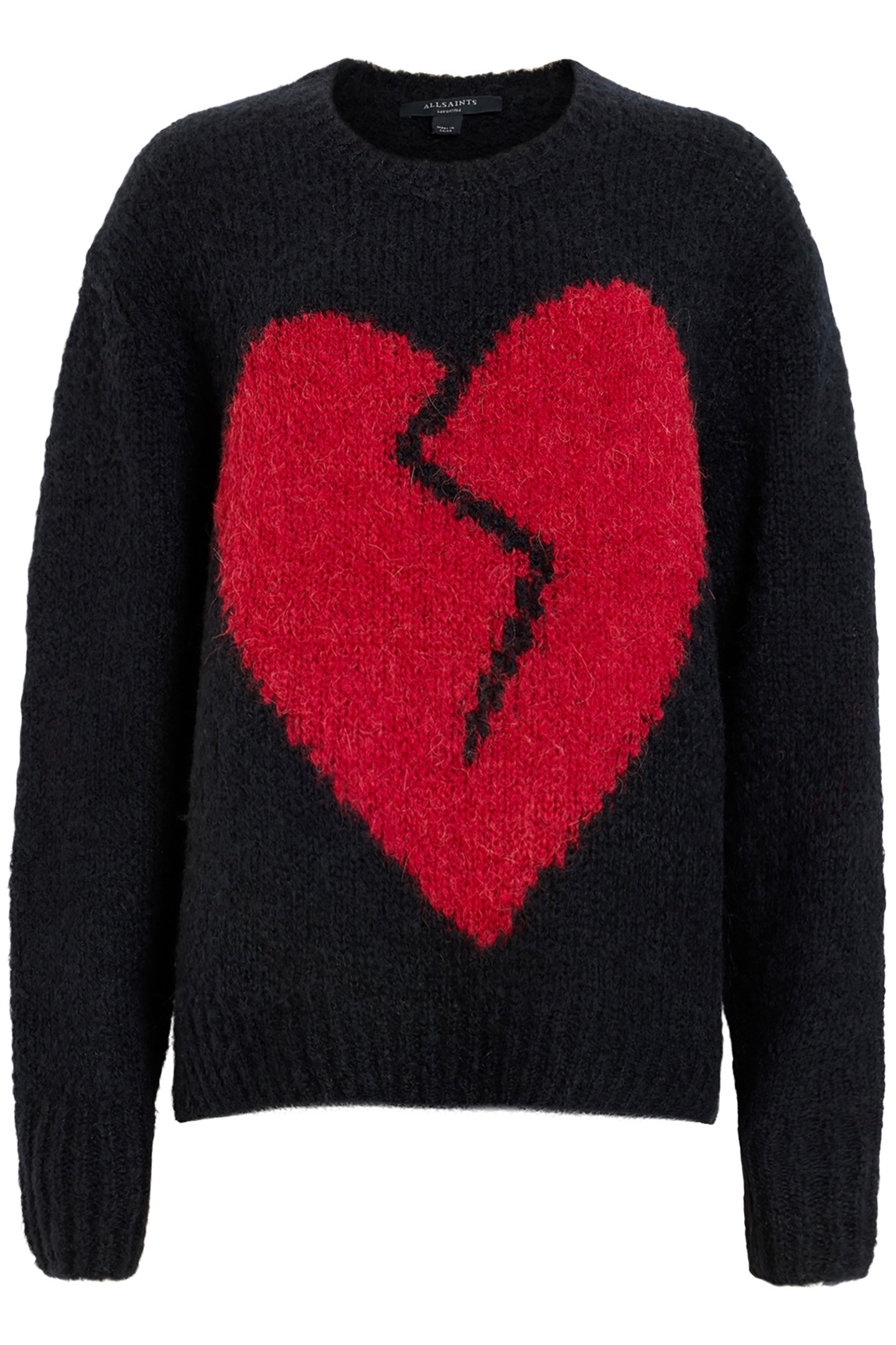 LUVHEART CREW BLACK/RED 4