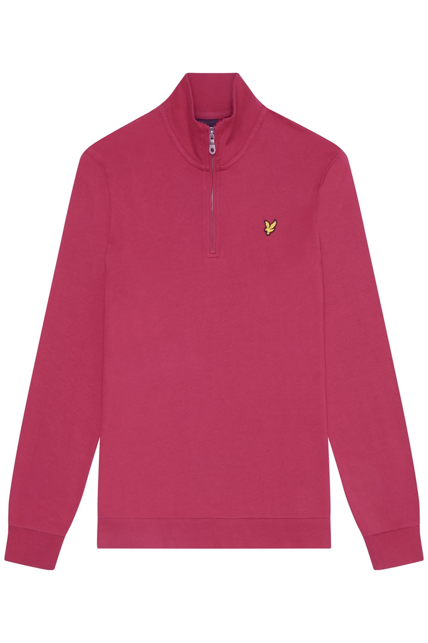 LOOPBACK QUARTER ZIP SWEAT RICH BURGUNDY 4