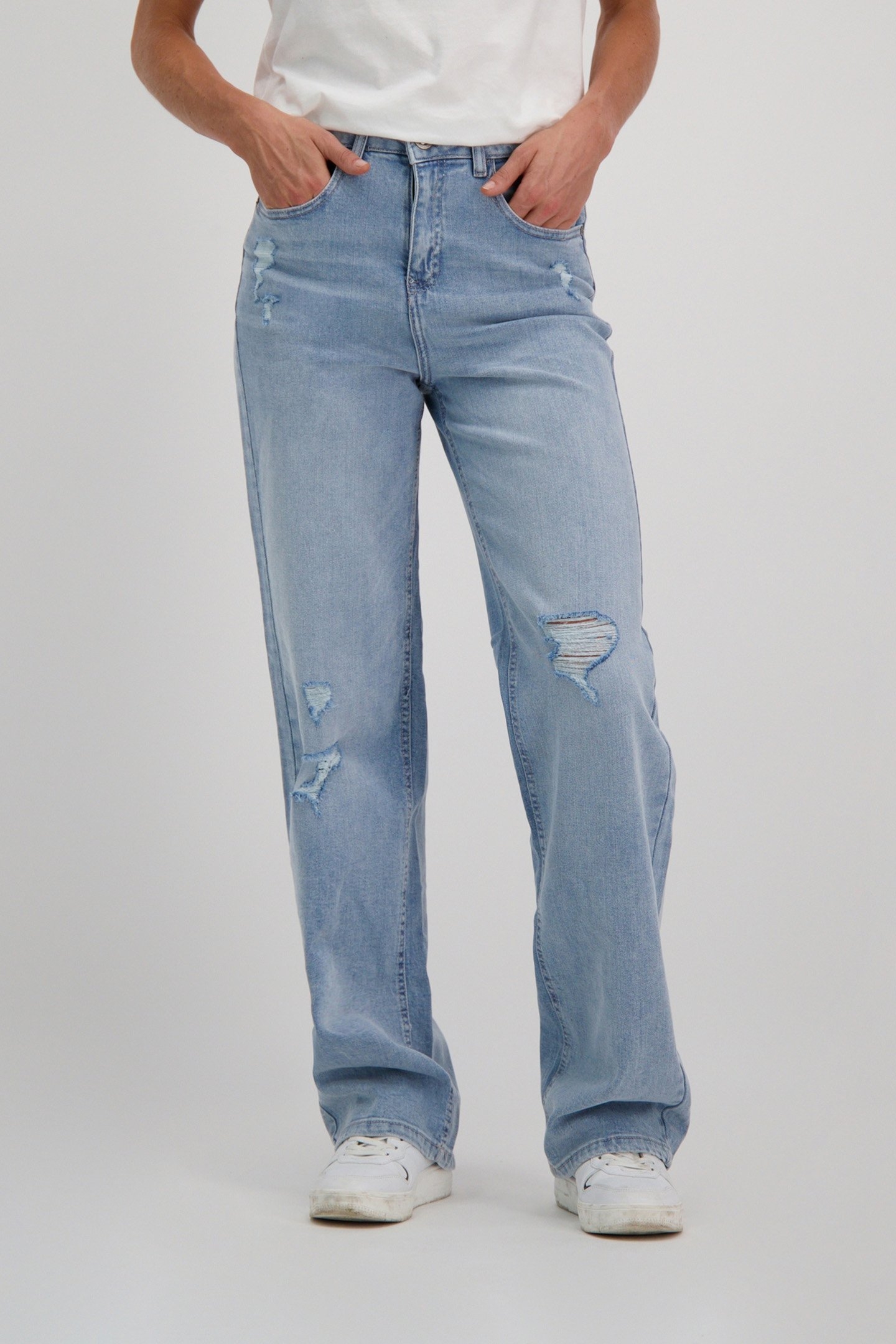 BRY DENIM DESTROYED BLEACH 1