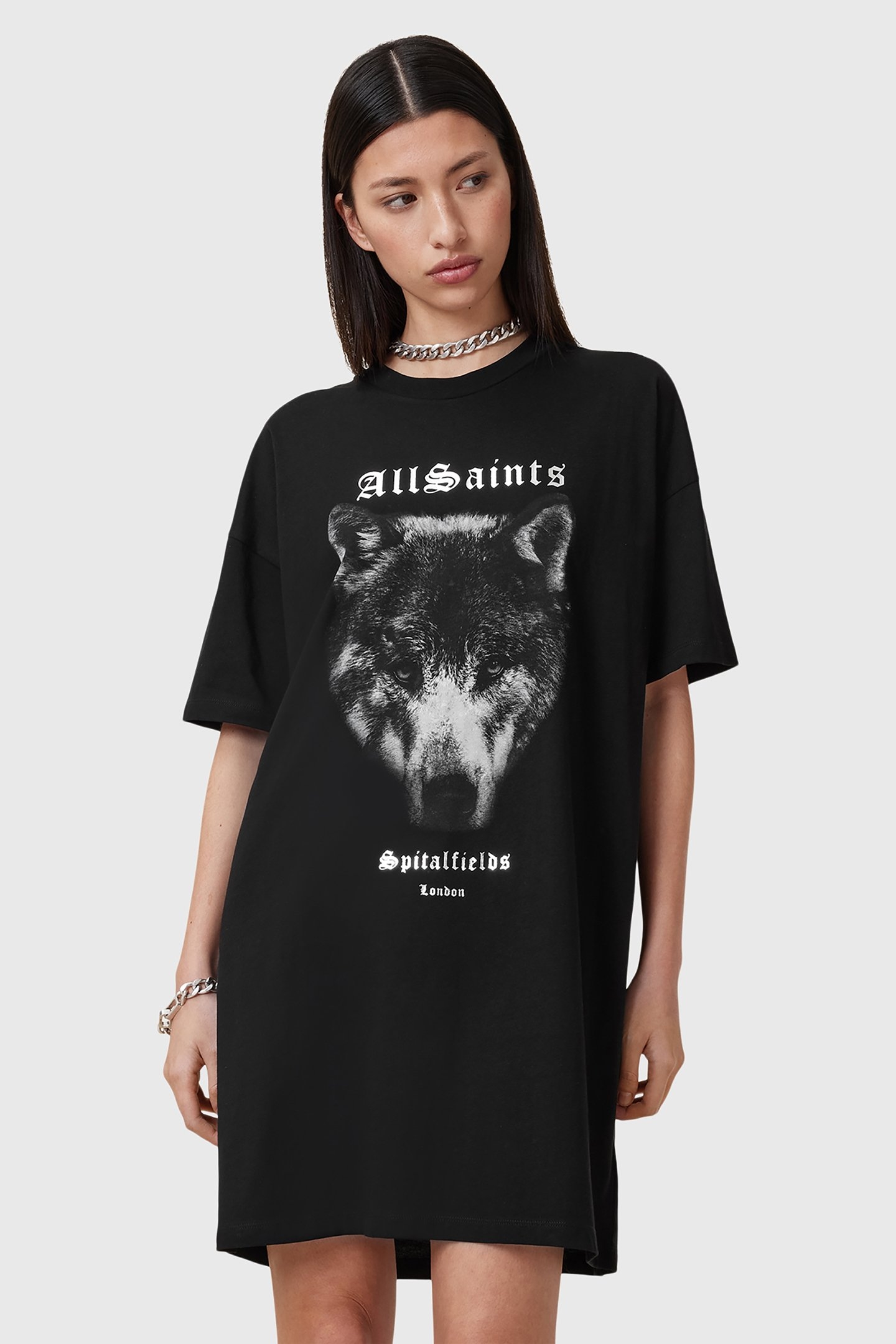 DAWN TEE DRESS BLACK 1