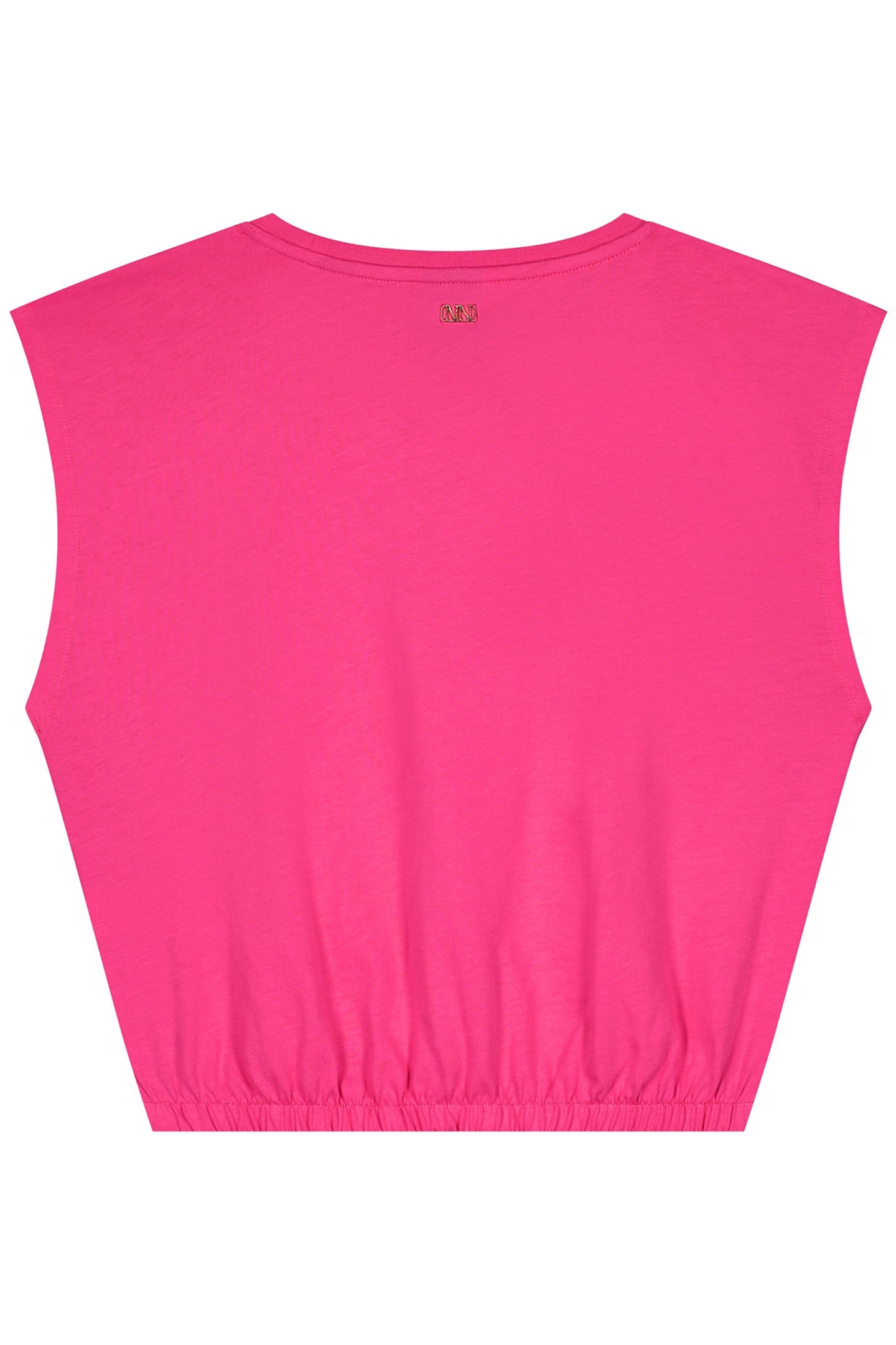 ELASTIC WAIST T-SHIRT FUCHSIA POP 3