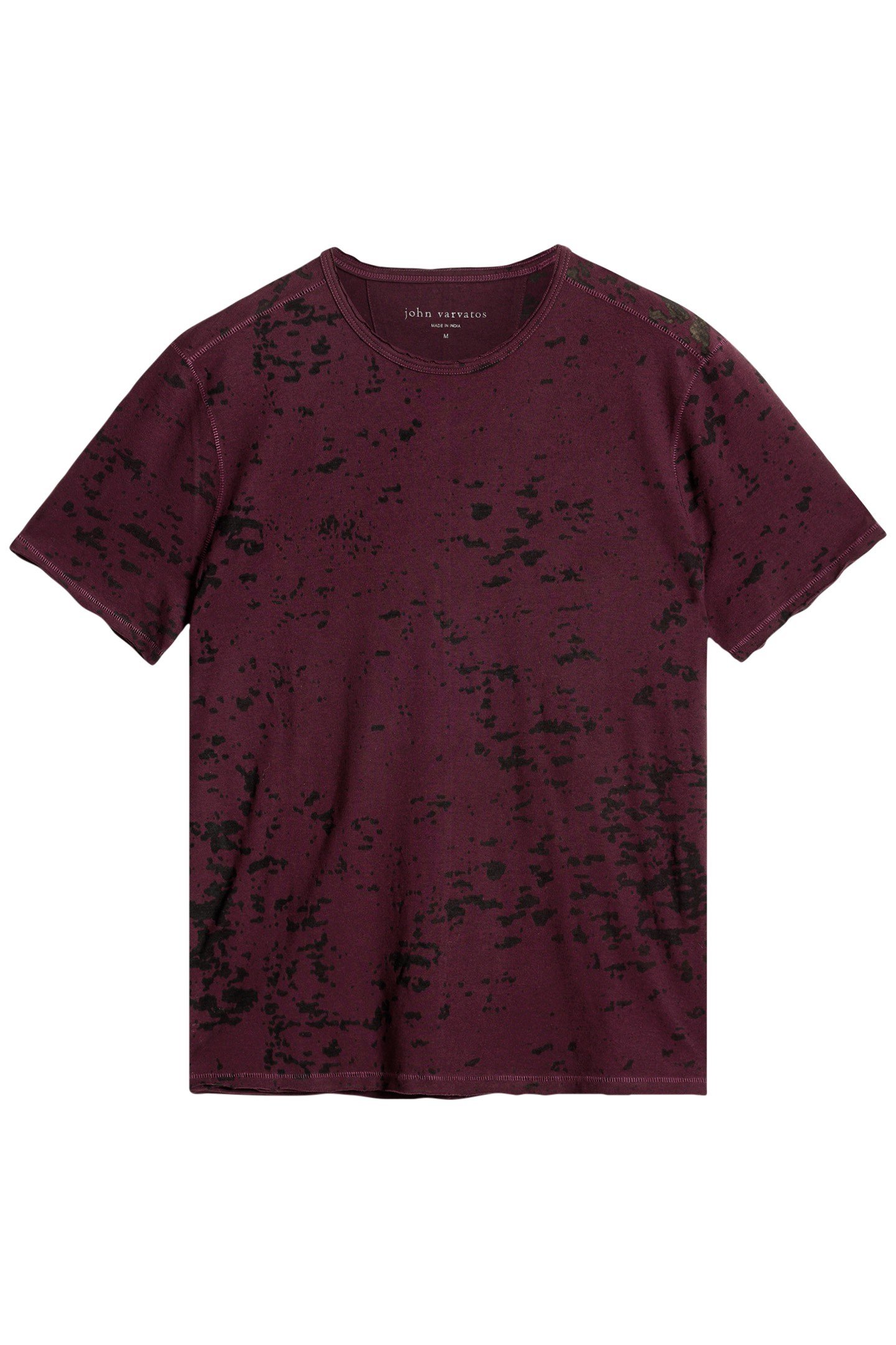 EDEN SS BURNOUT CREW DARK PLUM 2