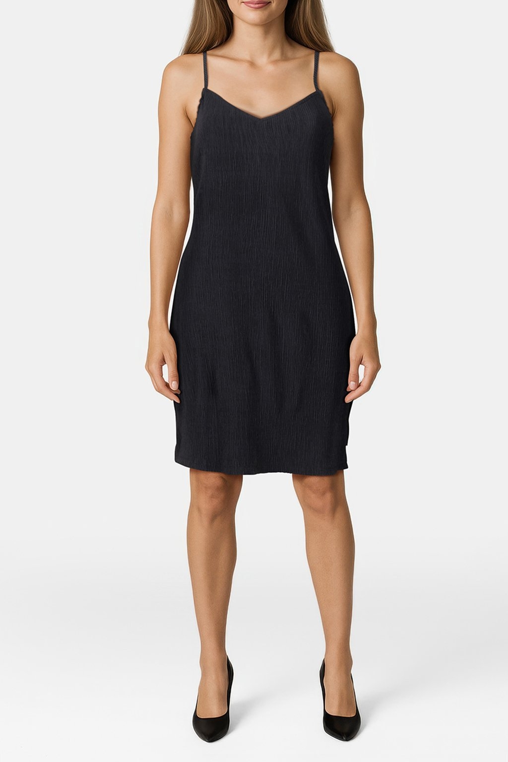 BENTON CAMI DRESS BLACK 1