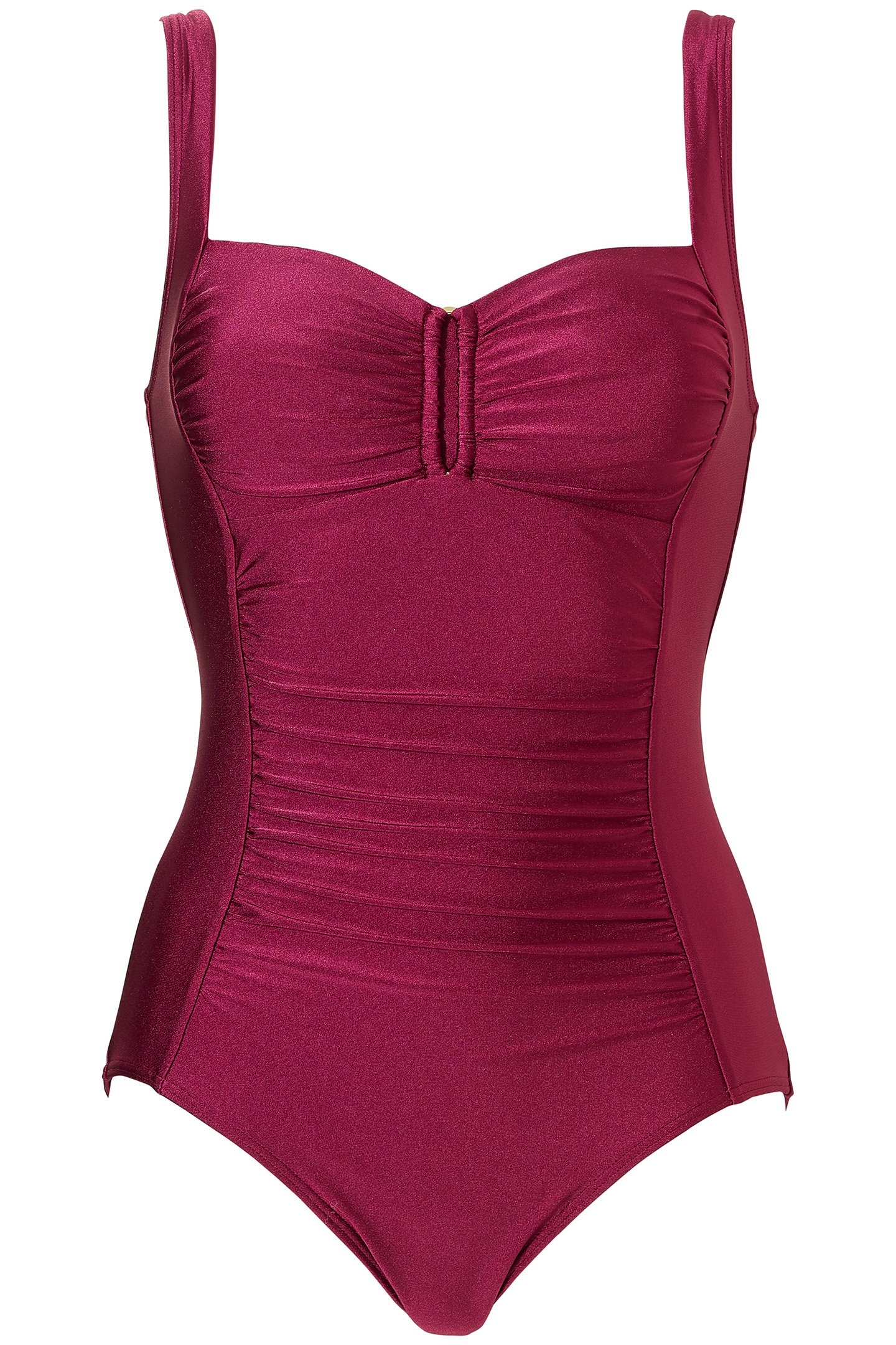 SW 1P WF TSHIRT BODIE SWIMSUIT ST TROPE RUBY PINK 1