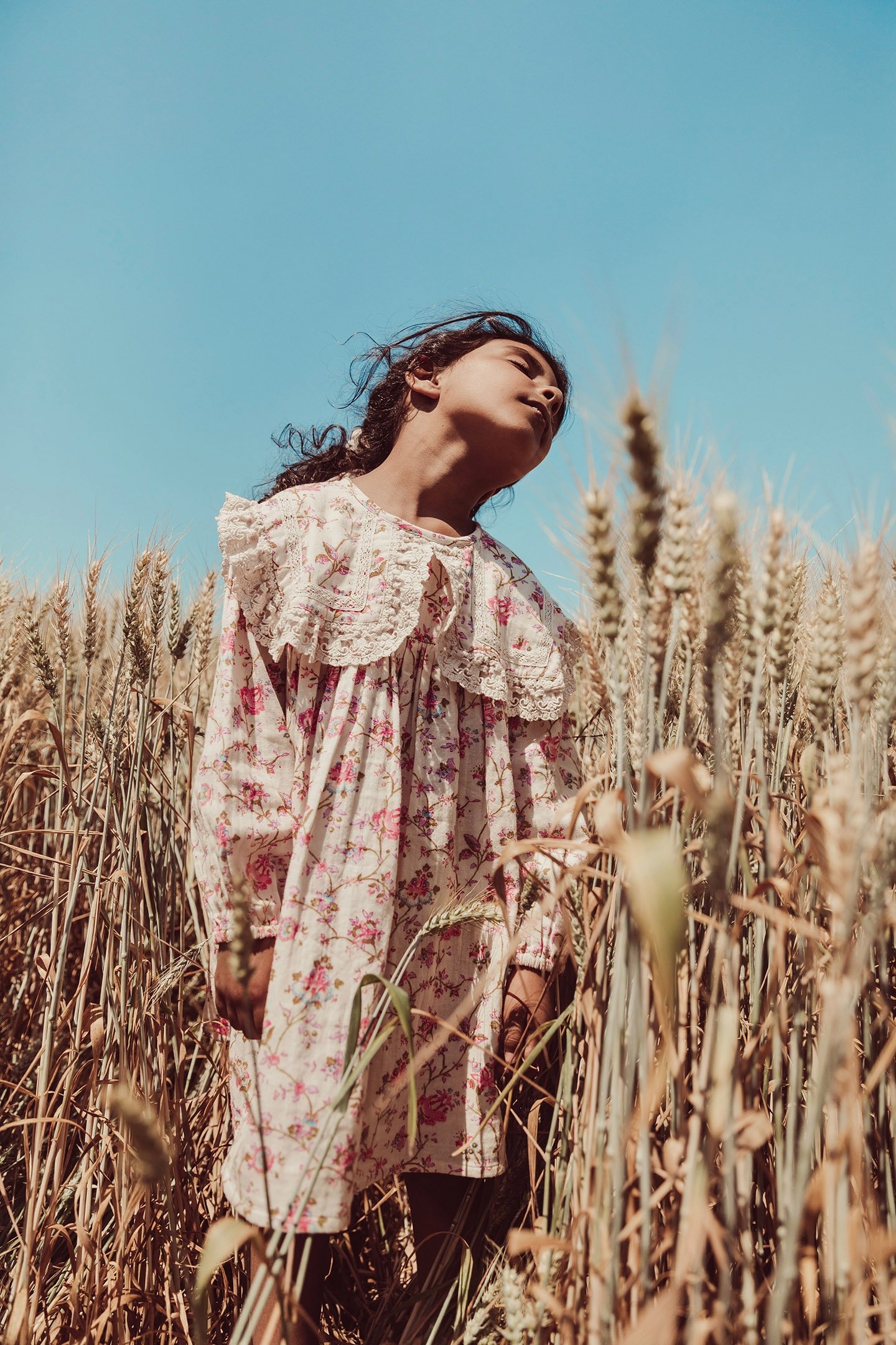 DRESS ARINOLA CREAM BUCOLIA FIELDS 7