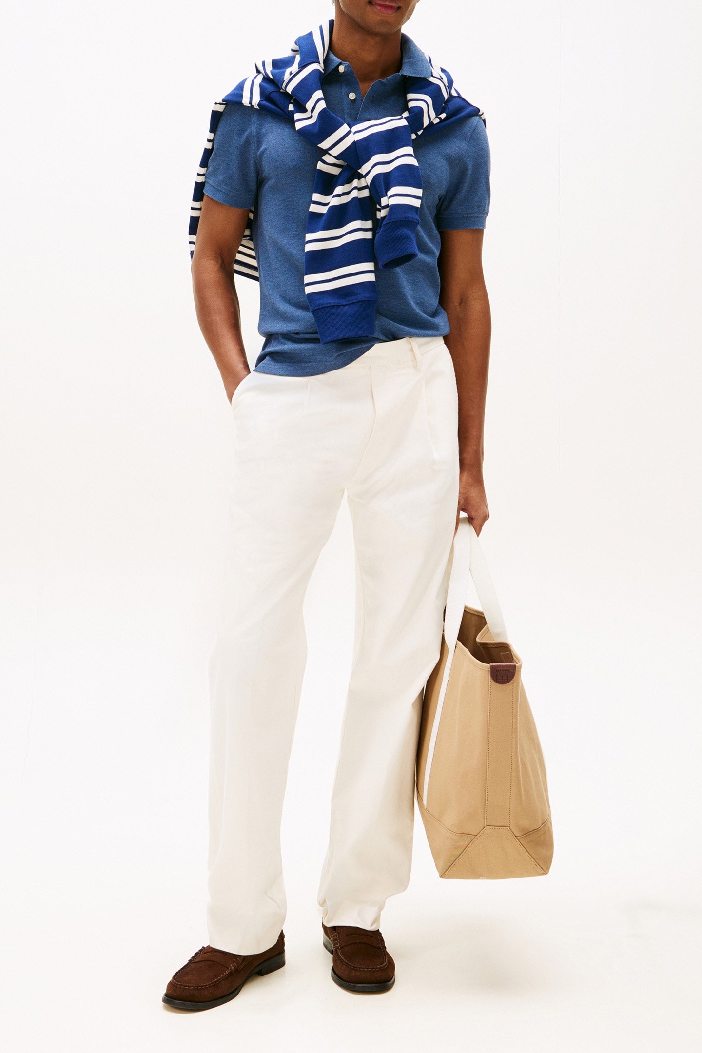 1985 SLIM POLO FADED INDIGO HEATHER 4