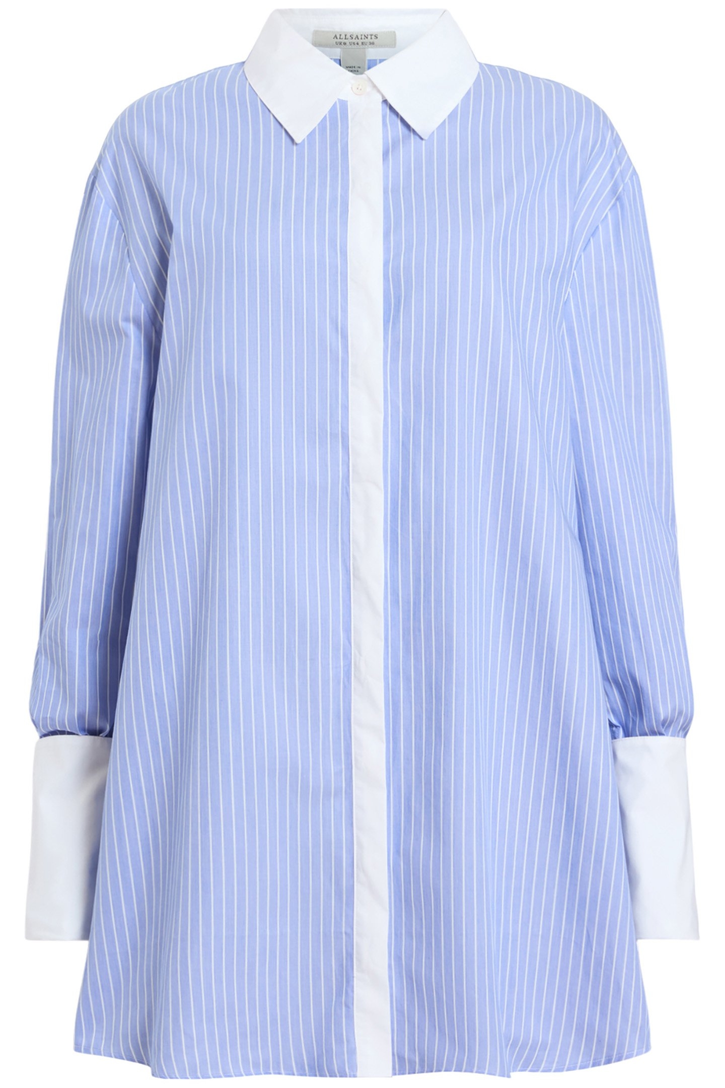 ALBER STRIPE DRESS BLUE/WHITE 4