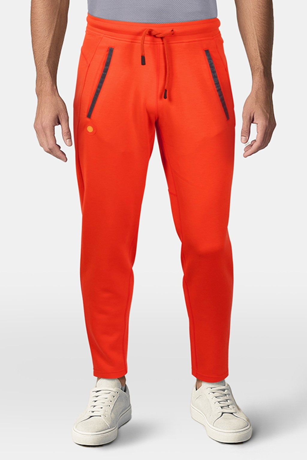 ERIC - MEN'S FUNCTIONAL TRACK PANTS ORANGE 1