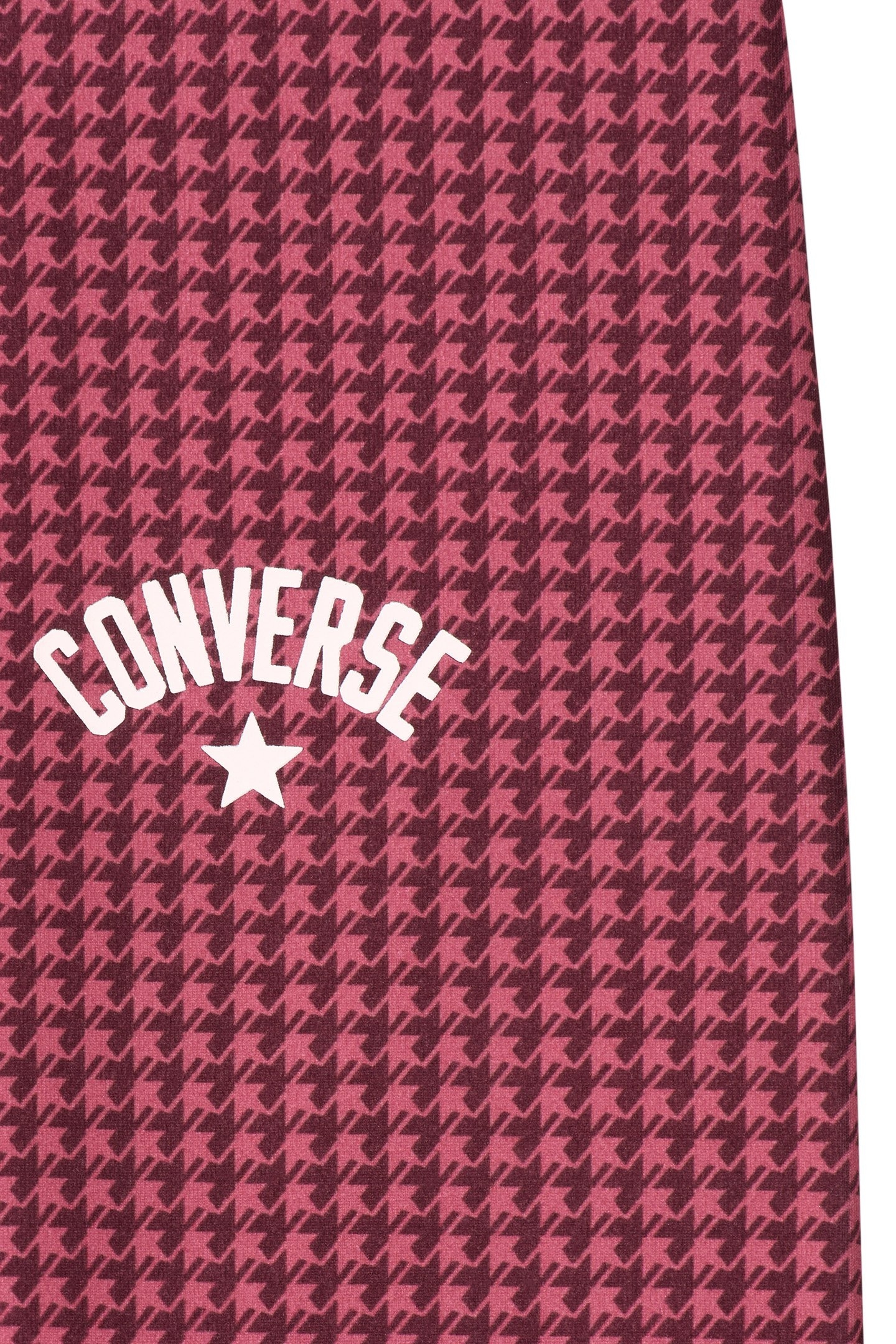 HIGH-RISE HOUNDSTOOTH LEGGINGS DEEP BORDEAUX 3