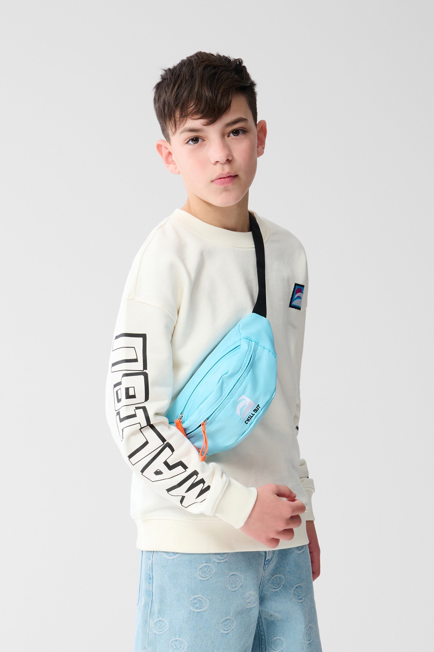 BOYS BAM-SBWAVE SWEAT OFFWHITE 5