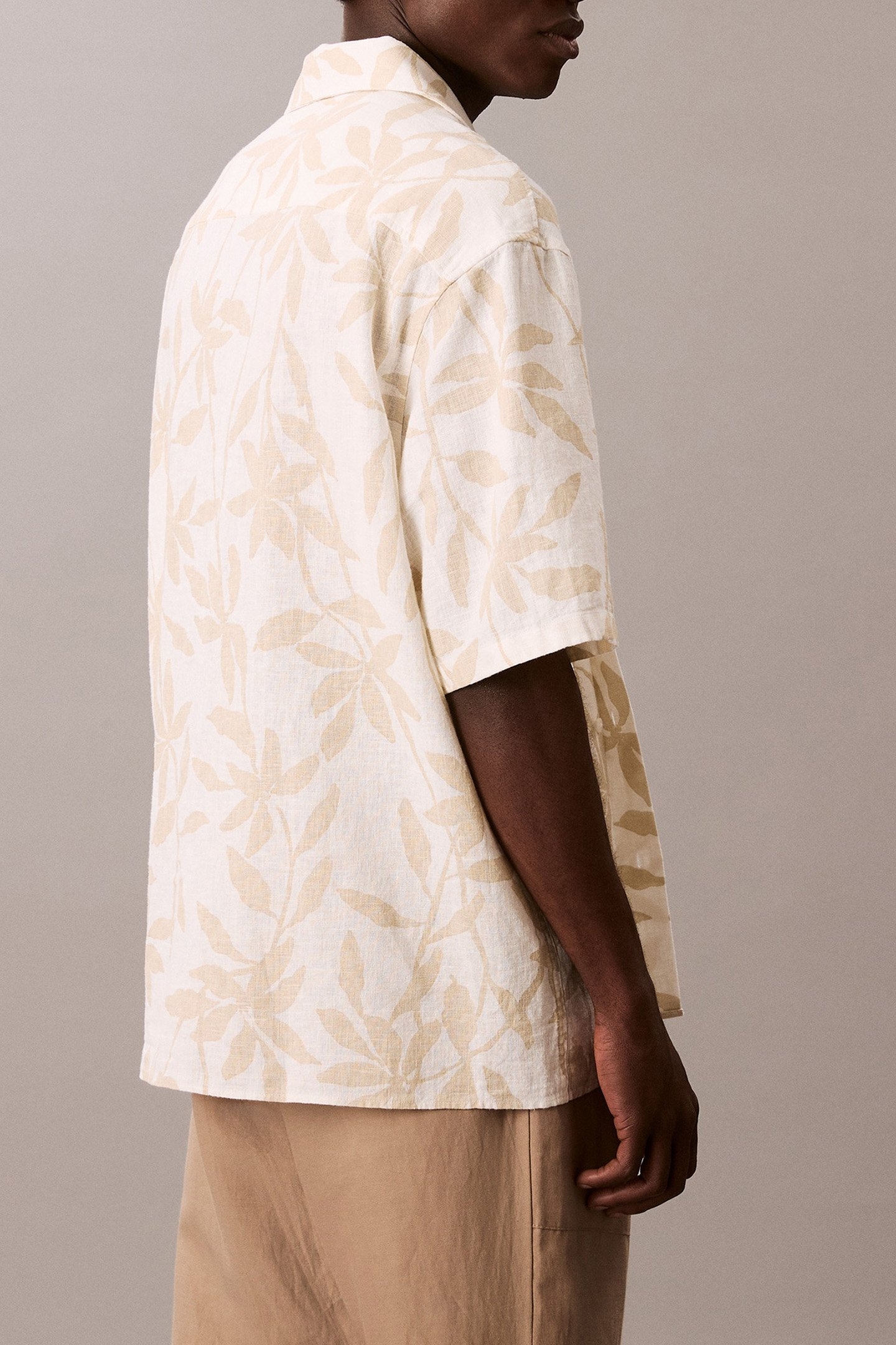 SS CAMP COLLAR AOP SHIRT PISTACHIO SHELL 2