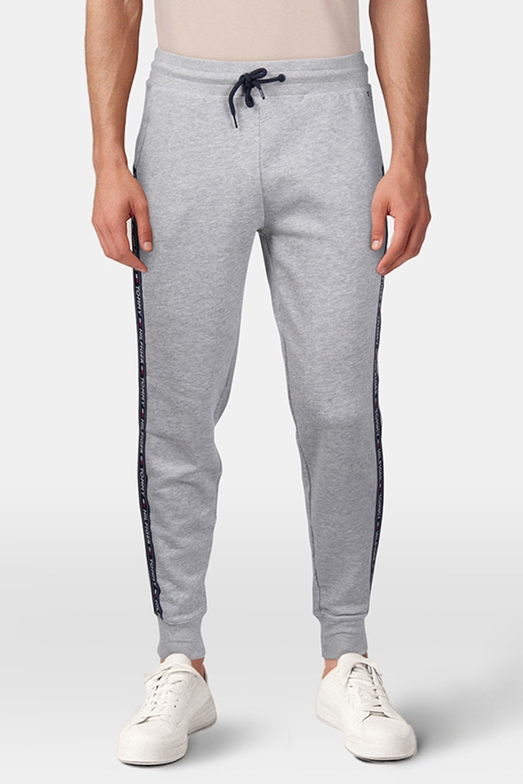 RELAXED FIT TRACK PANT GREY HEATHER 1