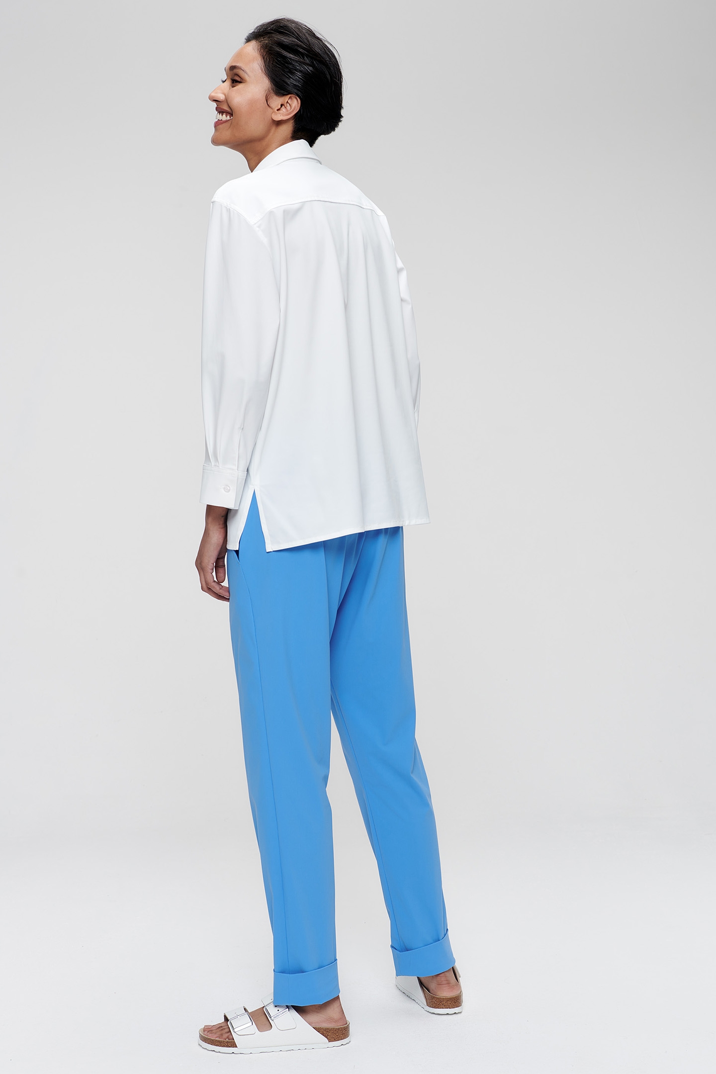 TRACK PANTS SKY BLUE 3
