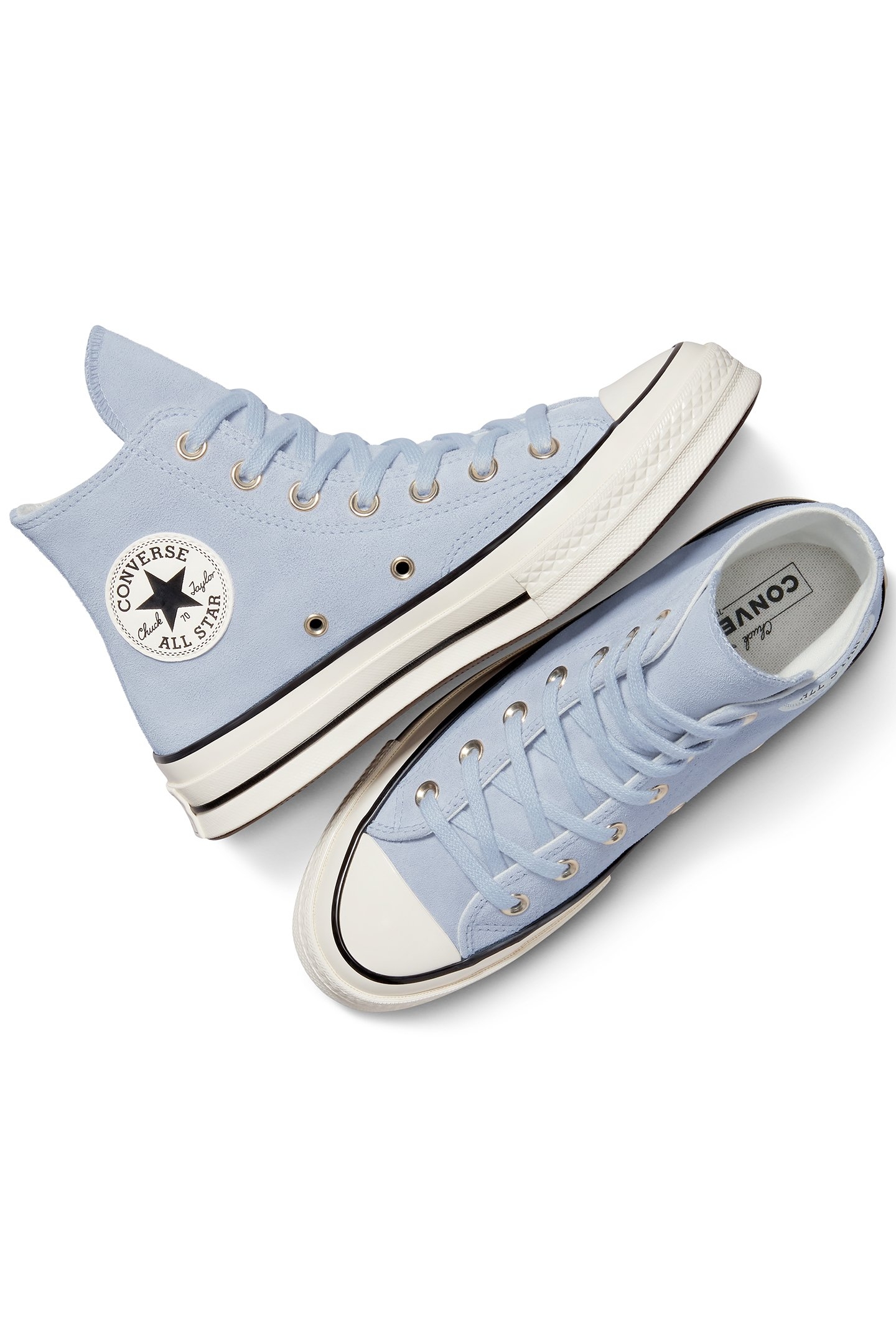 CHUCK 70 SUEDE LAVENDER TREK/BLACK/EGRET 3