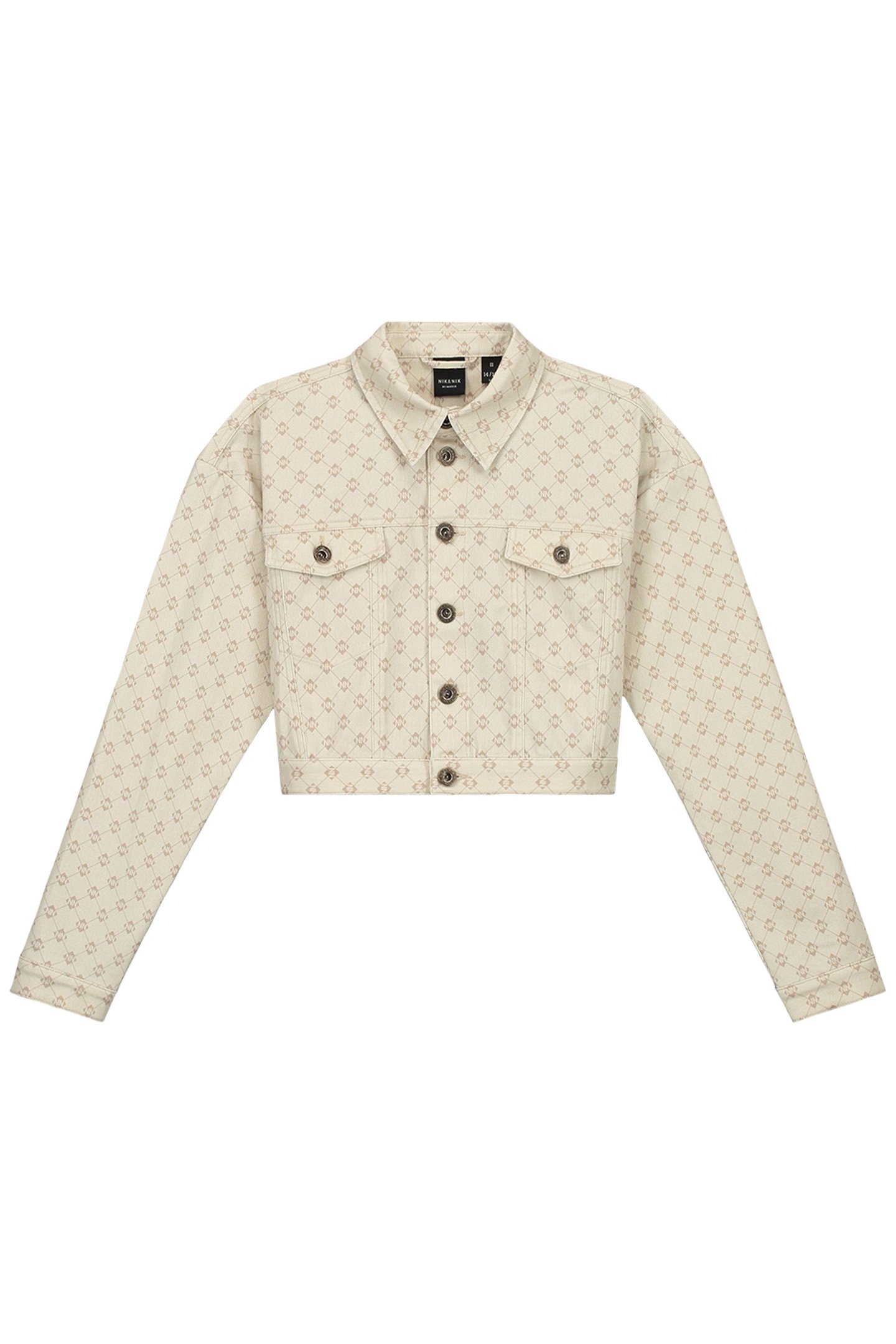 PRINTED TWILL JACKET KIT/HUMMUS 2