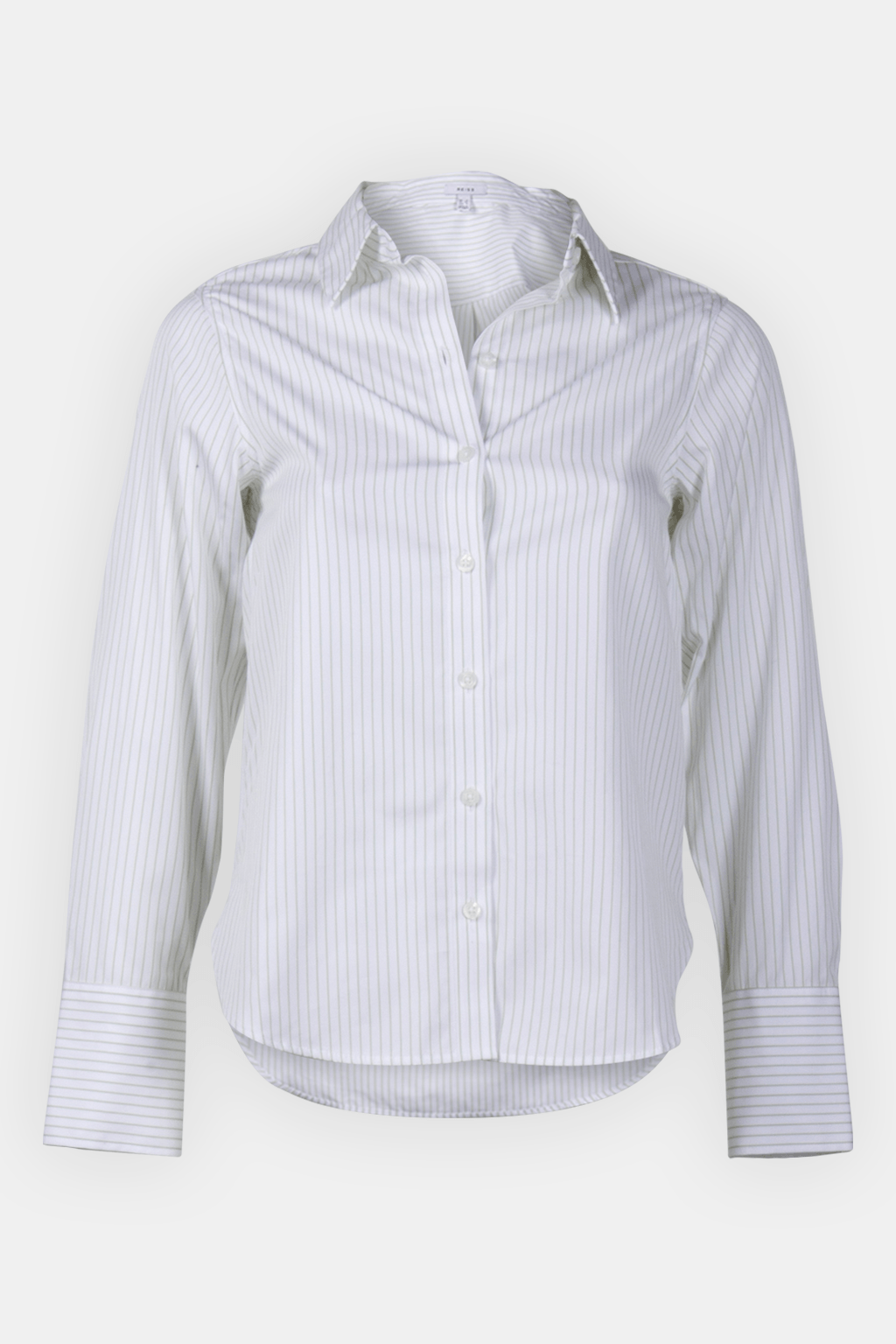 STRIPE BUTTON DOWN SHIRT SAGE/WHITE 3