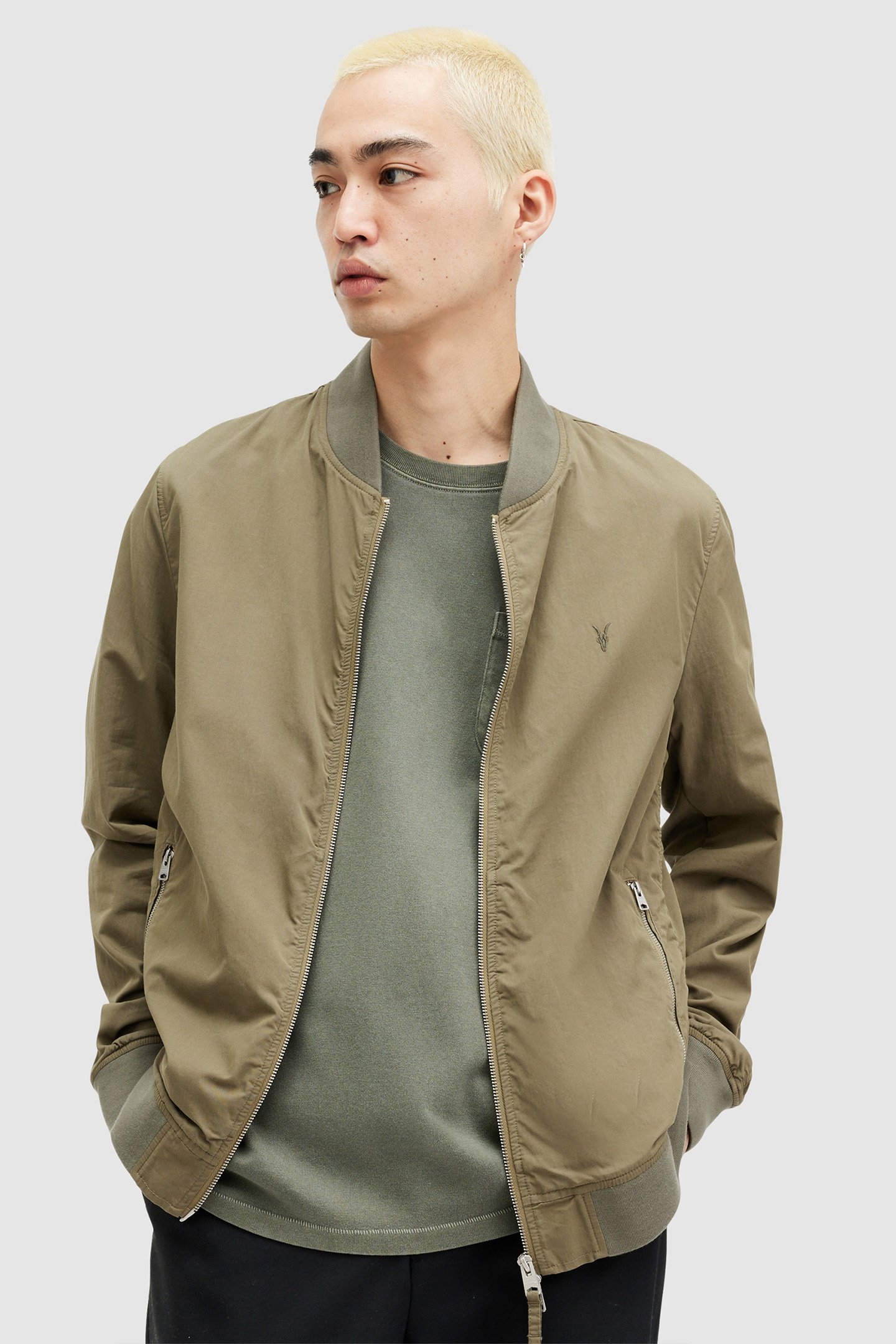 BASSETT BOMBER DULL KHAKI 1