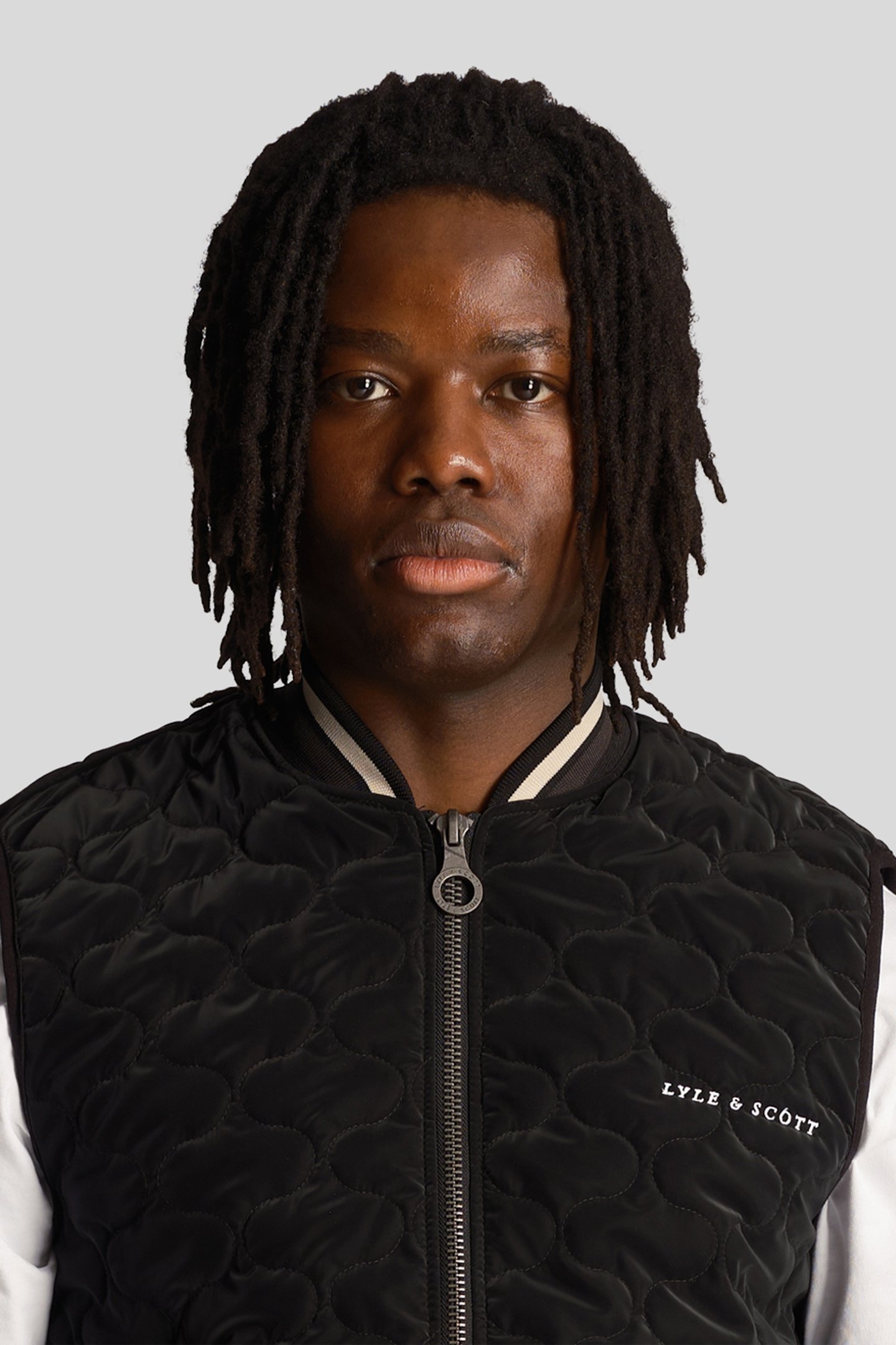 QUILTED GILET JET BLACK 5