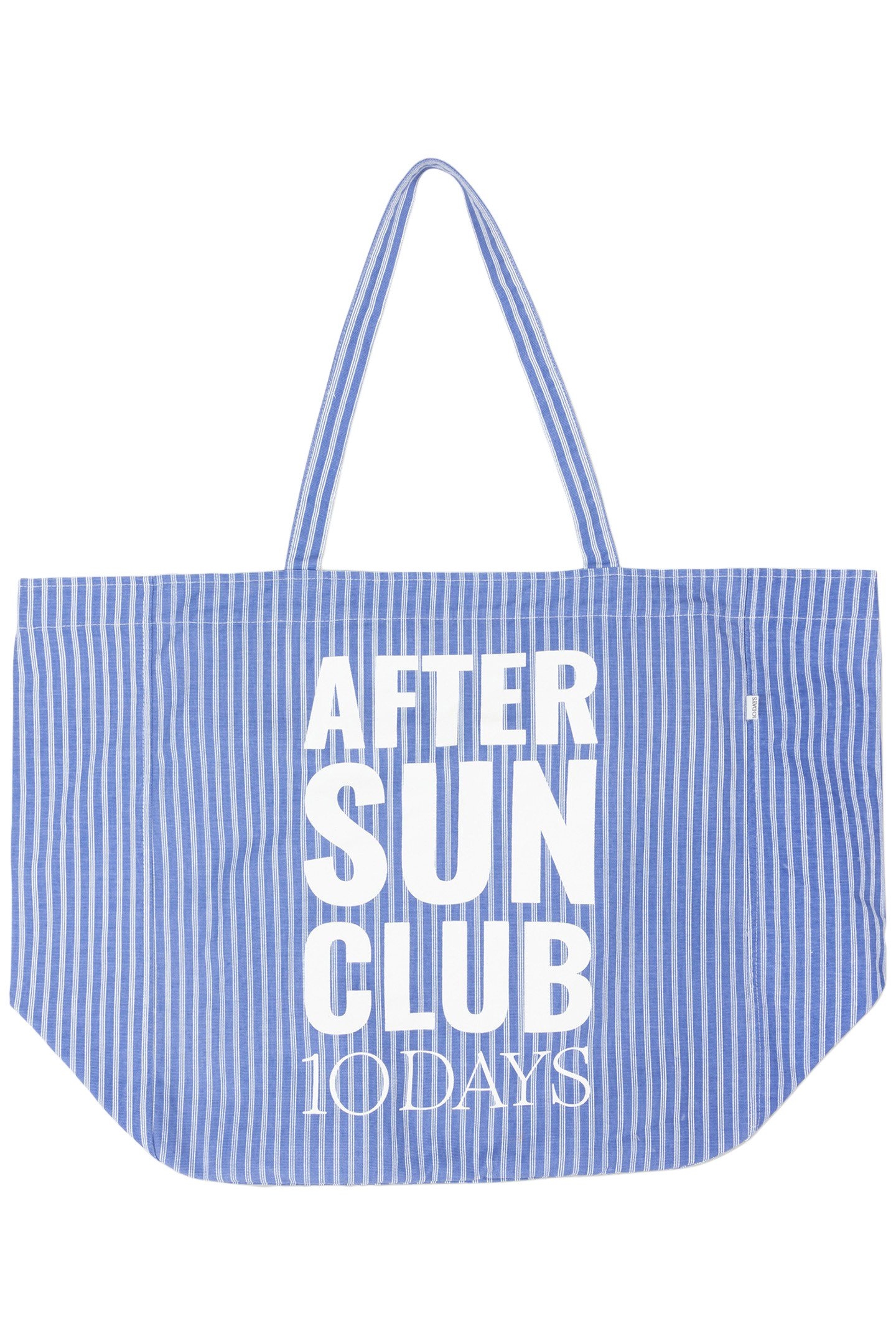 SHOPPER STRIPES BLUE BELL 1