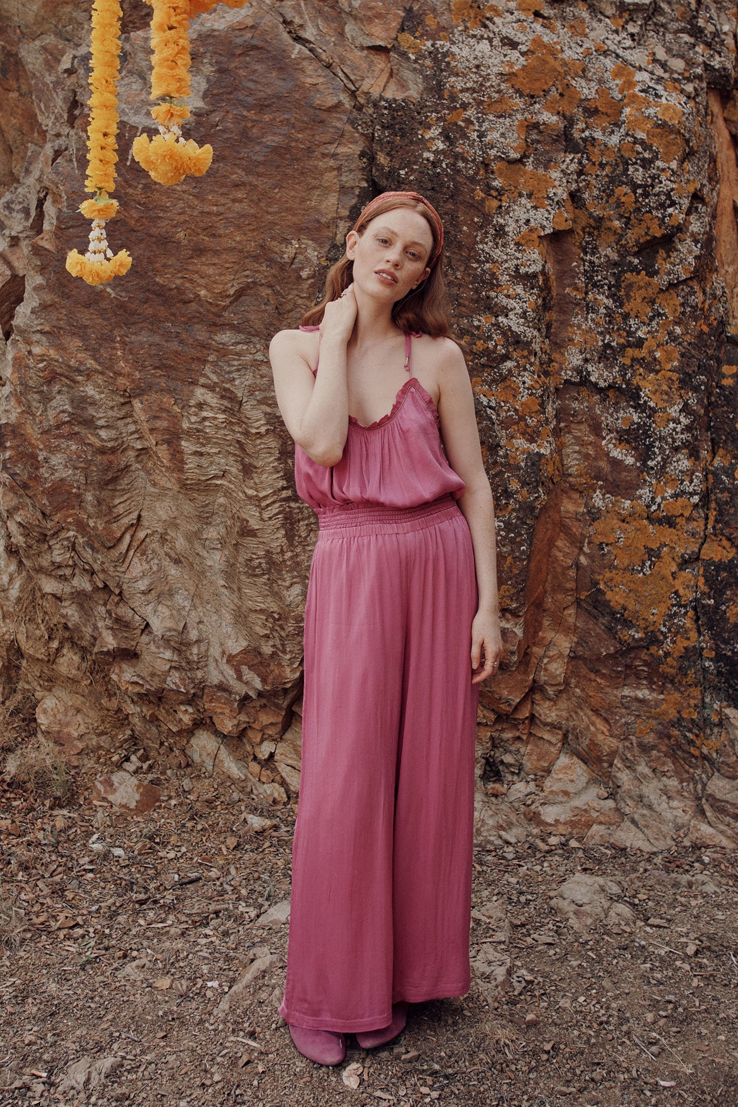 PANTS OLIVIA FUSHIA 1