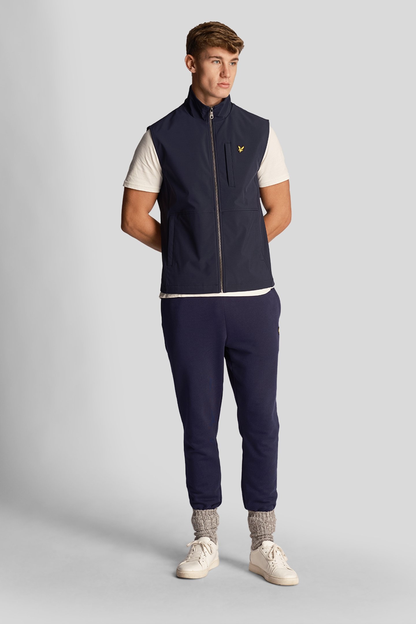 SOFTSHELL GILET DARK NAVY 3