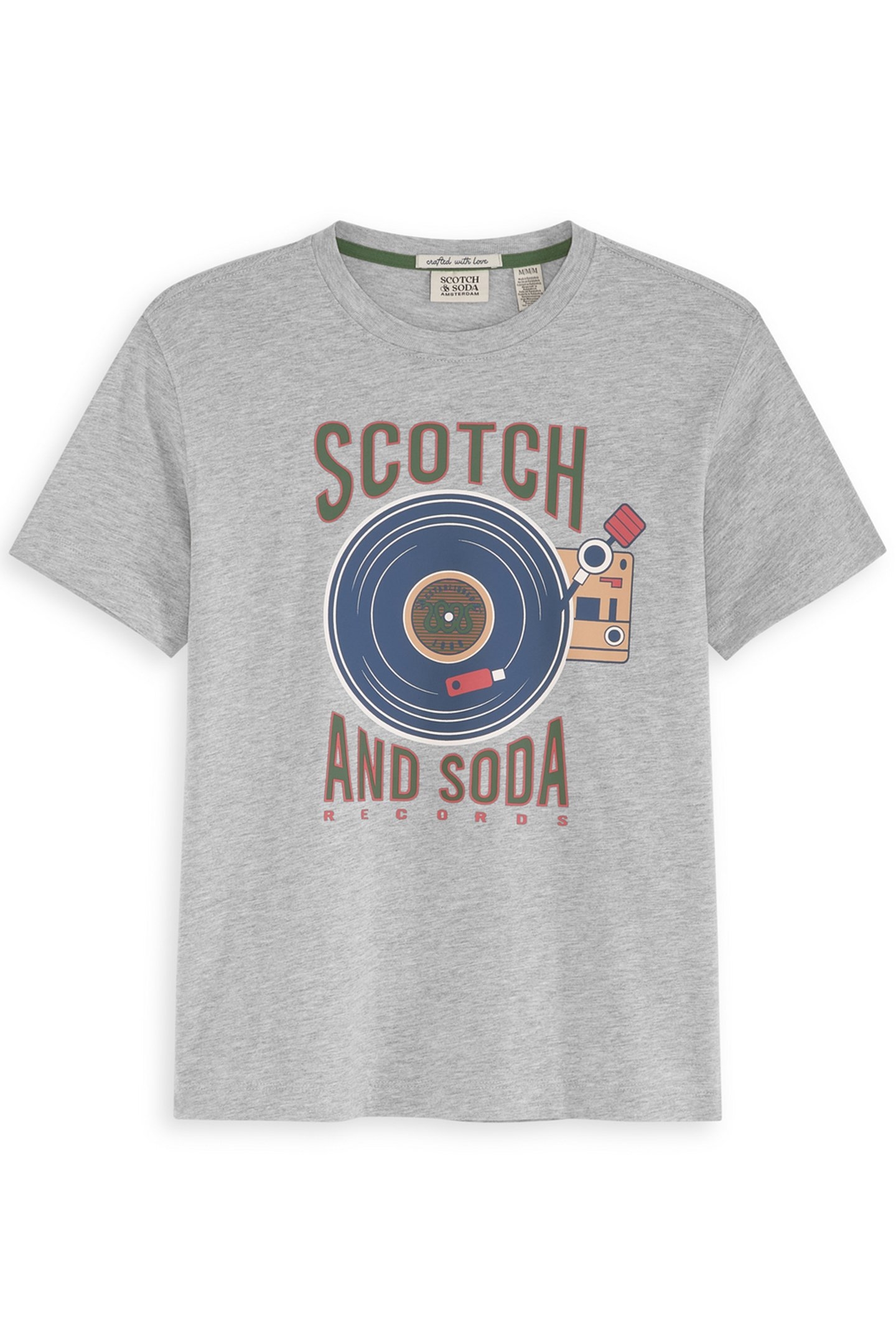 BOYS GRAPHIC TEE LIGHT GREY 1