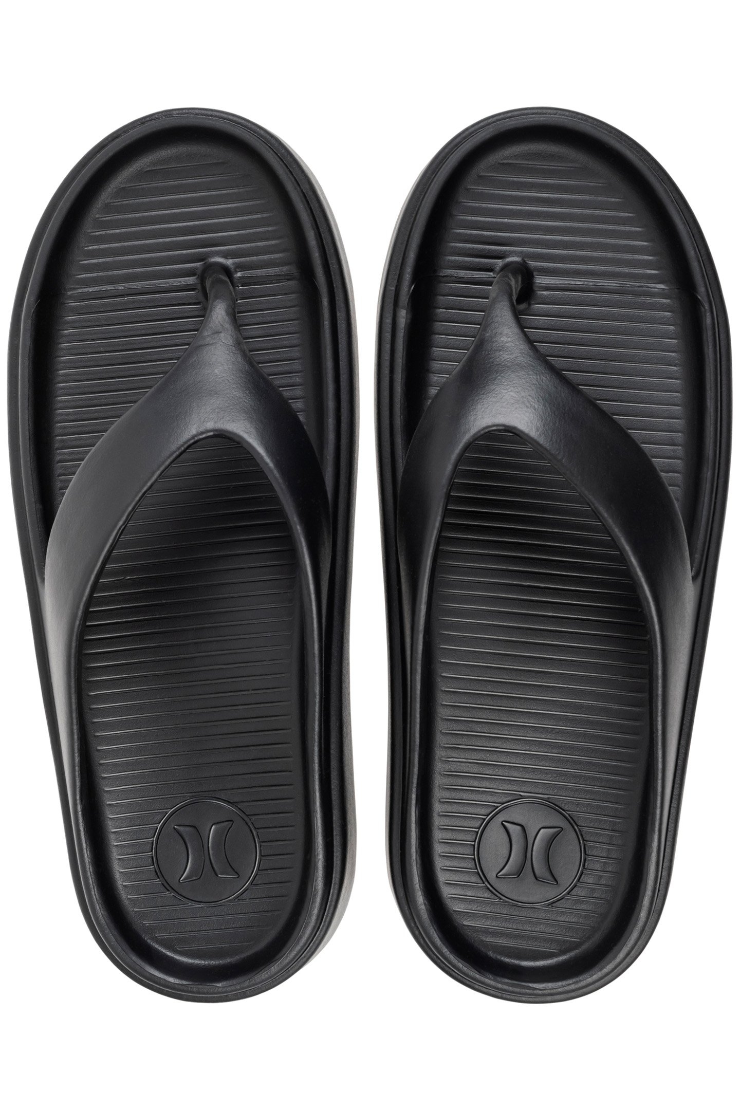 1PK MENS INJECTION FLIP FLOP BLACK 6