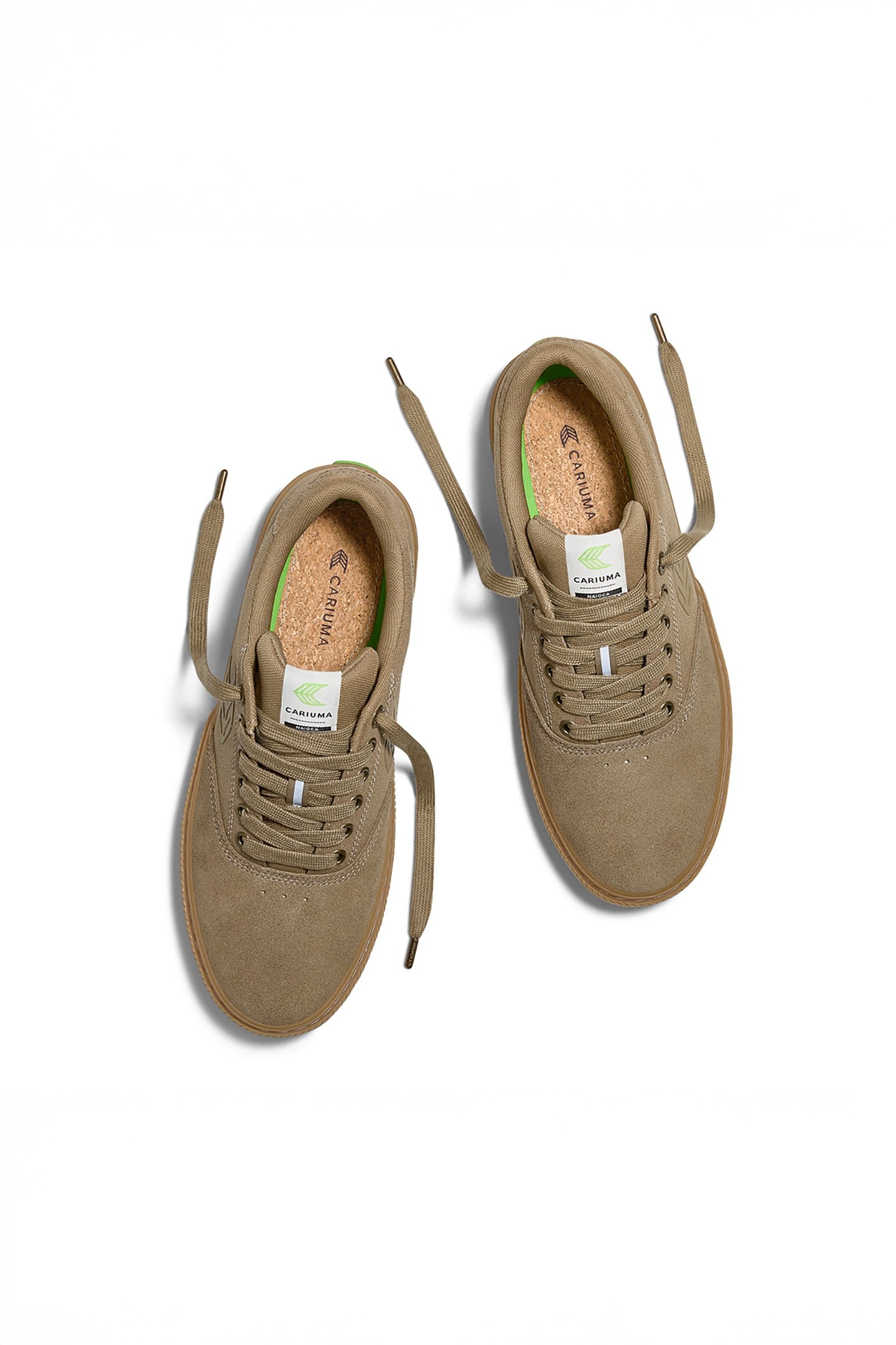 NAIOCA PRO GUM BURNT SAND SUEDE AND CANVAS BURNT SAND LOGO S 4