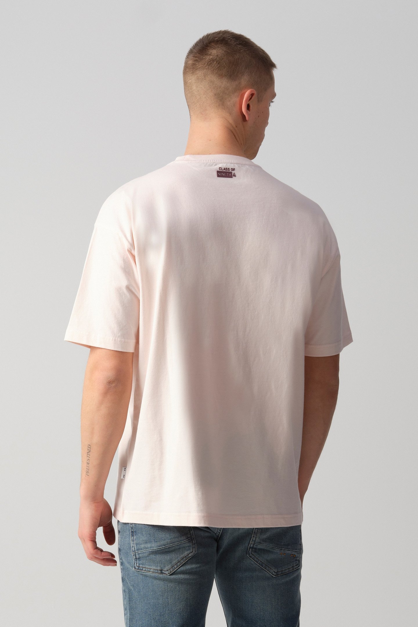 TIJMEN T-SHIRT KM PINK SALT 2