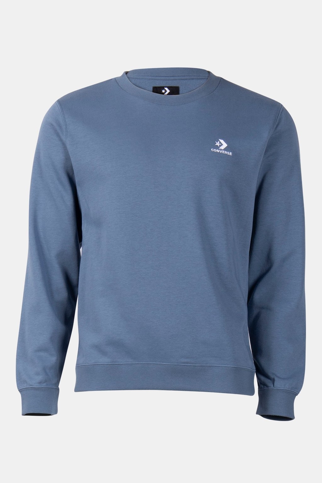 CONVERSE GO-TO EMBROIDERED STAR CHEVRON STANDARD-FIT CREW SW 1