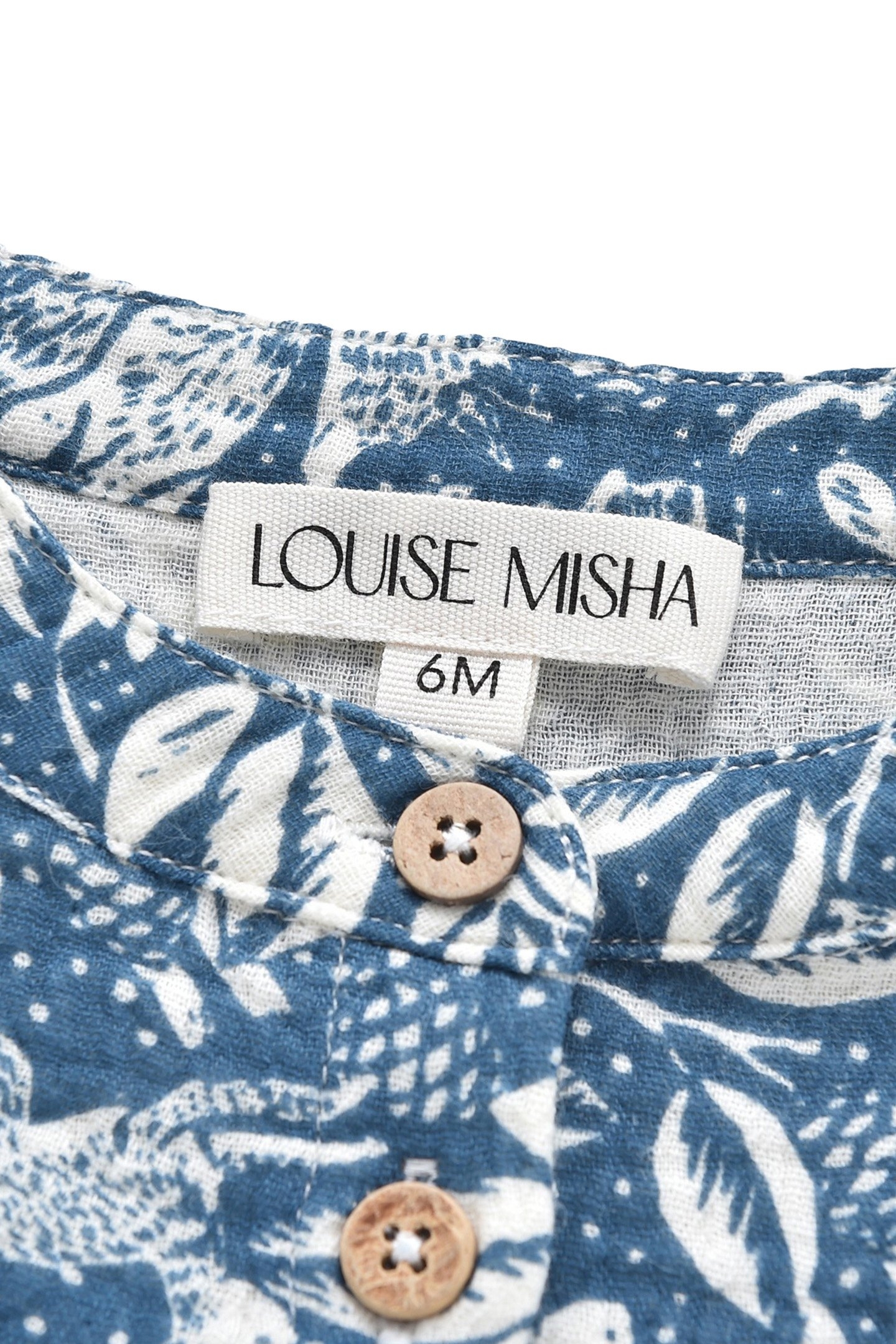 SHIRT AMANO INDIGO WOODLAND 6