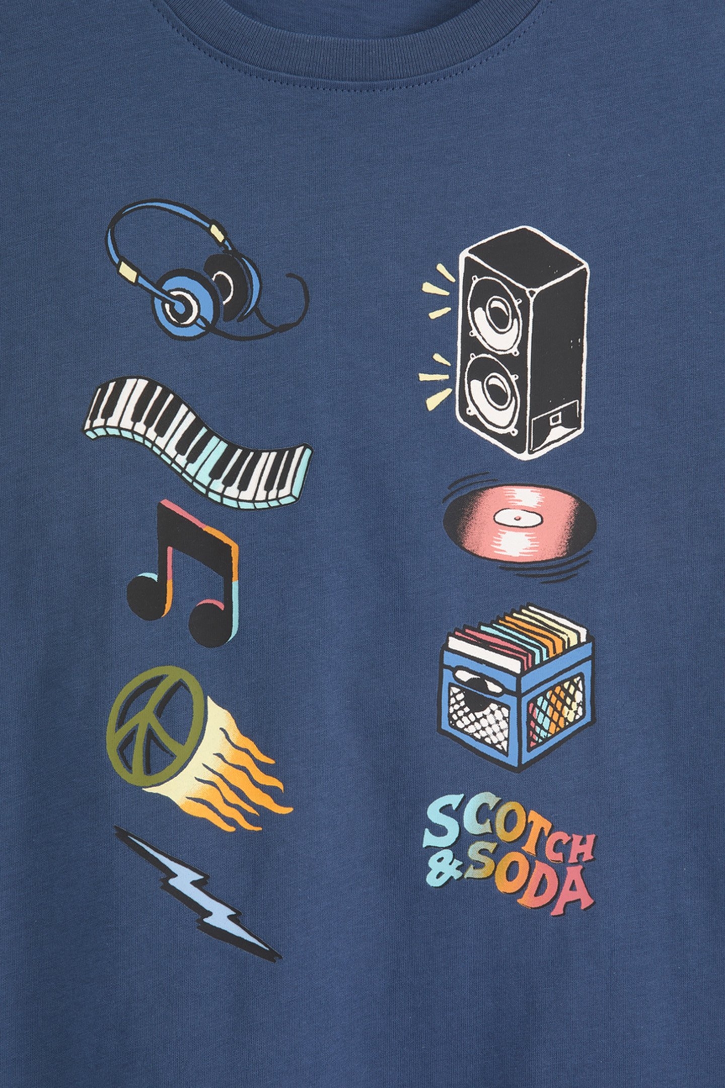 BOYS GRAPHIC T-SHIRT DARK OBSIDIAN 3