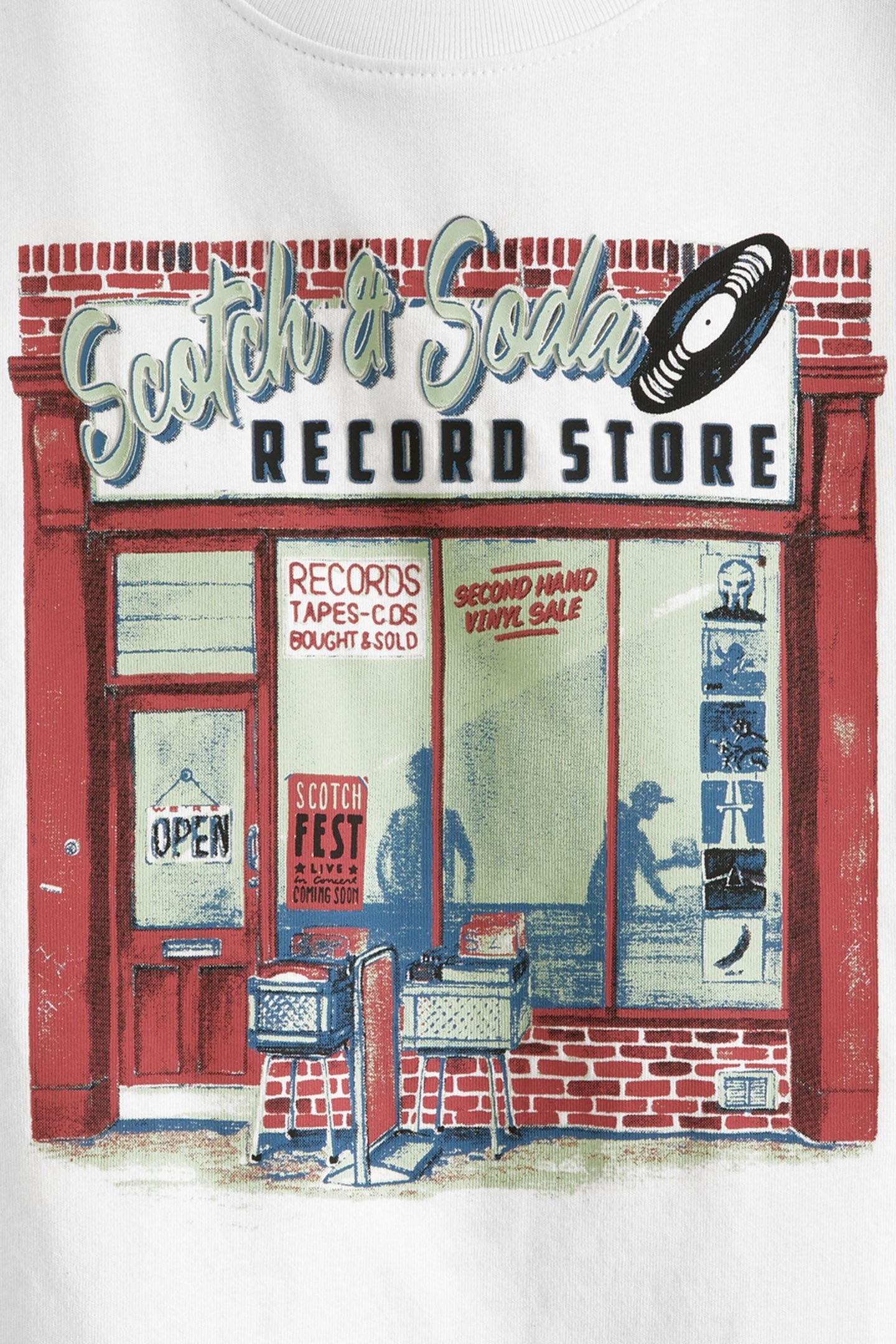 BOYS GRAPHIC TEE WHITE TRADITIONAL 3