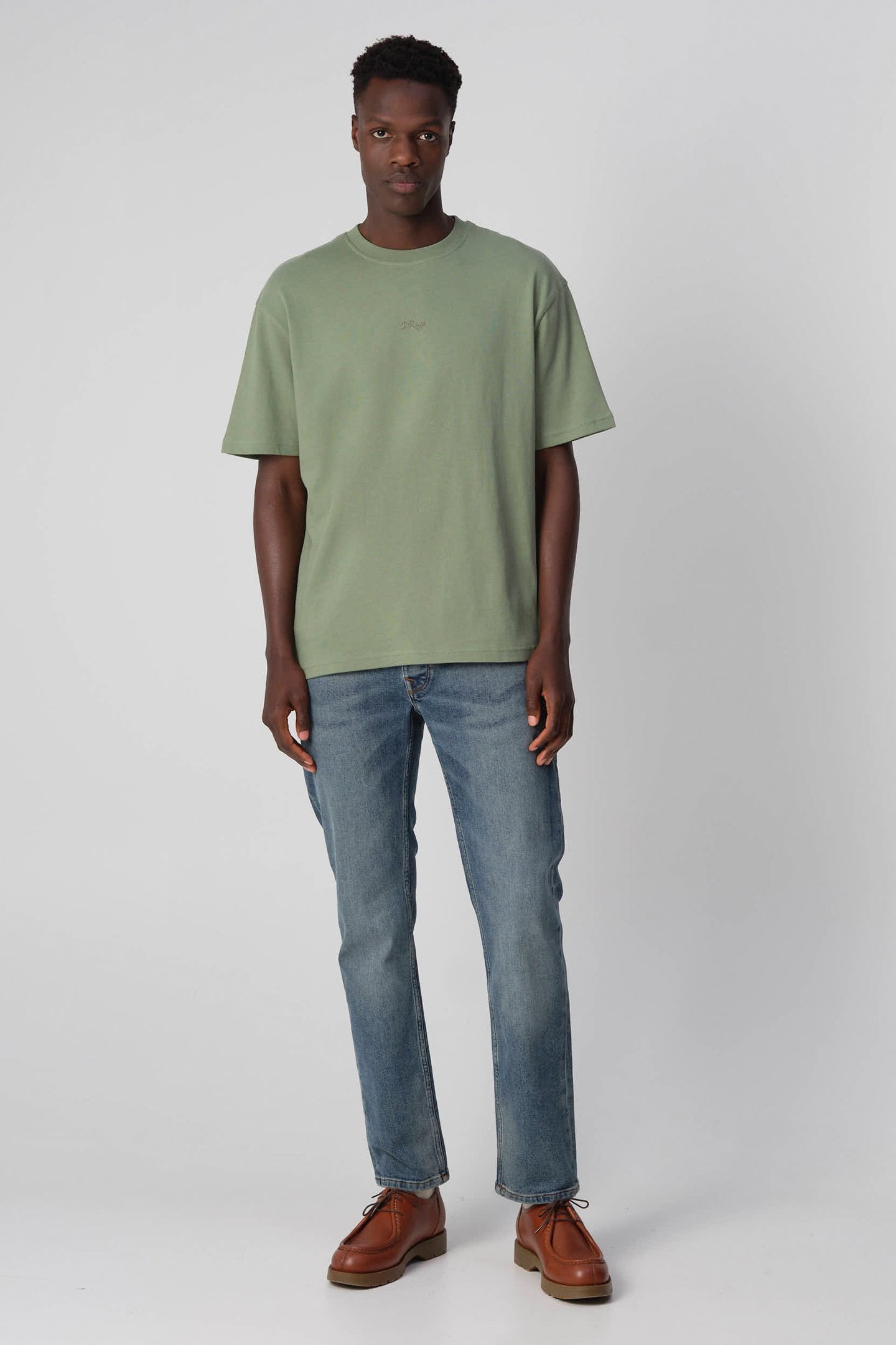 ROMEO T-SHIRT KM HEDGE GREEN 1