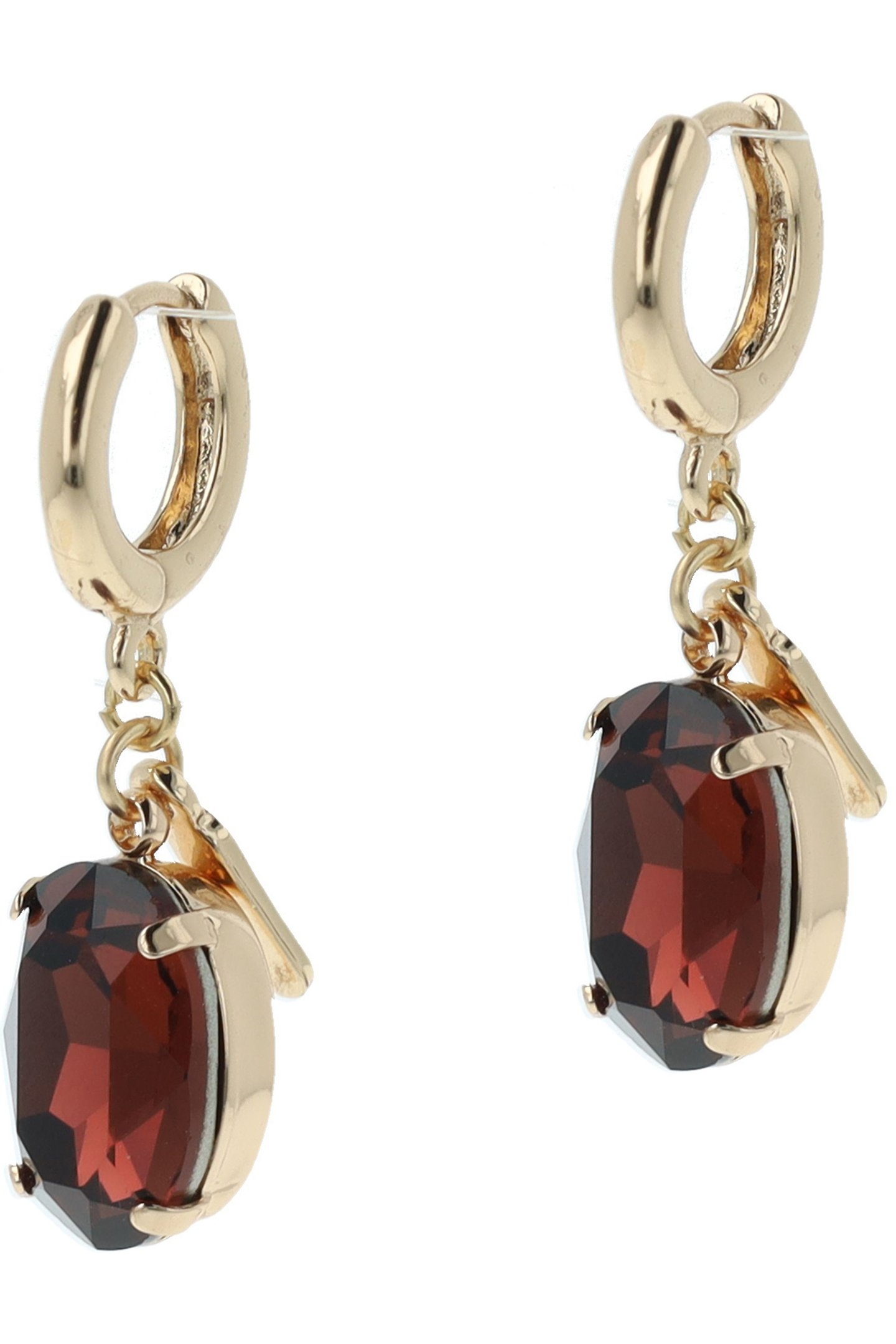 GARNET BLUSH HOOPS 2