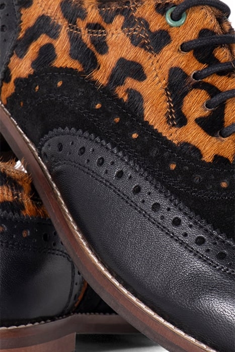 THISTLE LACE UP BROGUE DISP BLACK MULTI 4